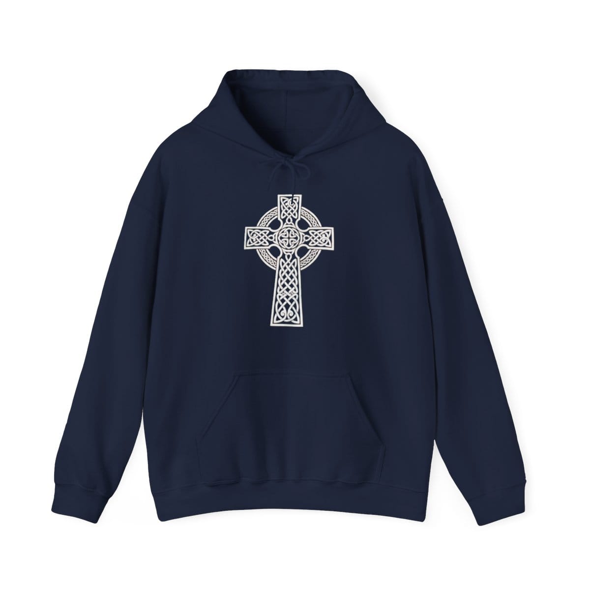Celtic Knot Cross Hoodie - Premium Heritage Graphic Streetwear - That Should Be on a T-Shirt