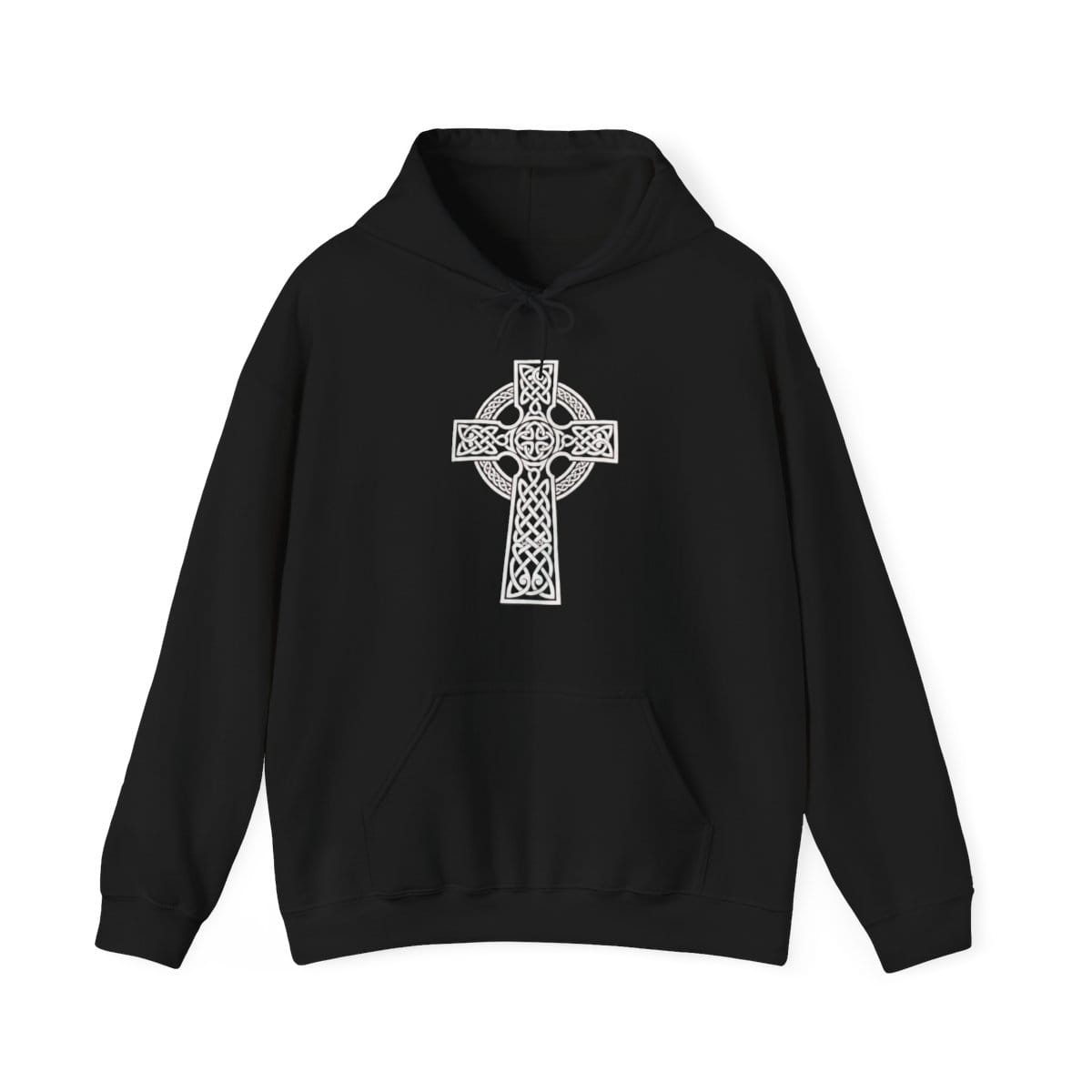Celtic Knot Cross Hoodie - Premium Heritage Graphic Streetwear - That Should Be on a T-Shirt