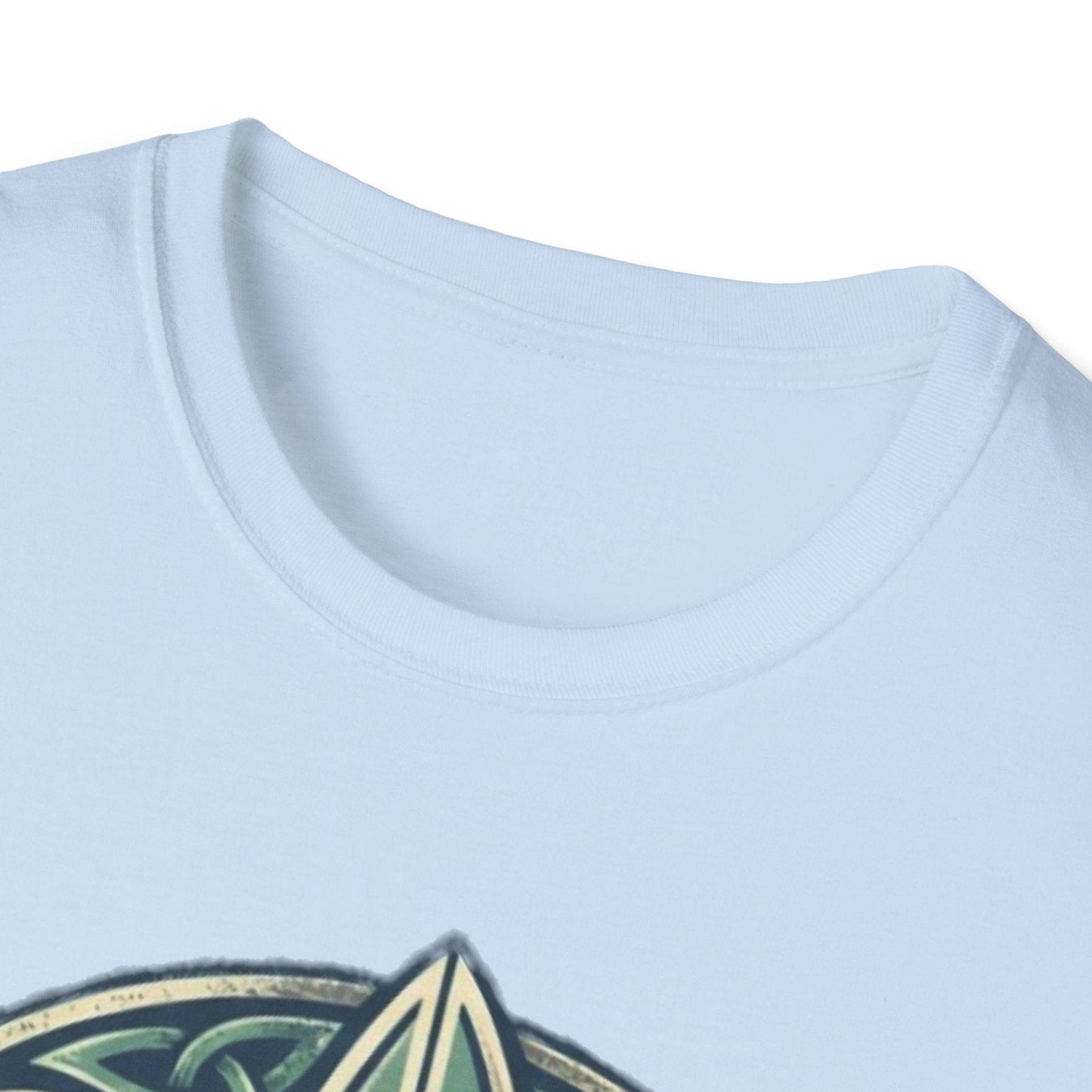 Celtic Tide: Ancient Surf & Knotwork Graphic T-Shirt