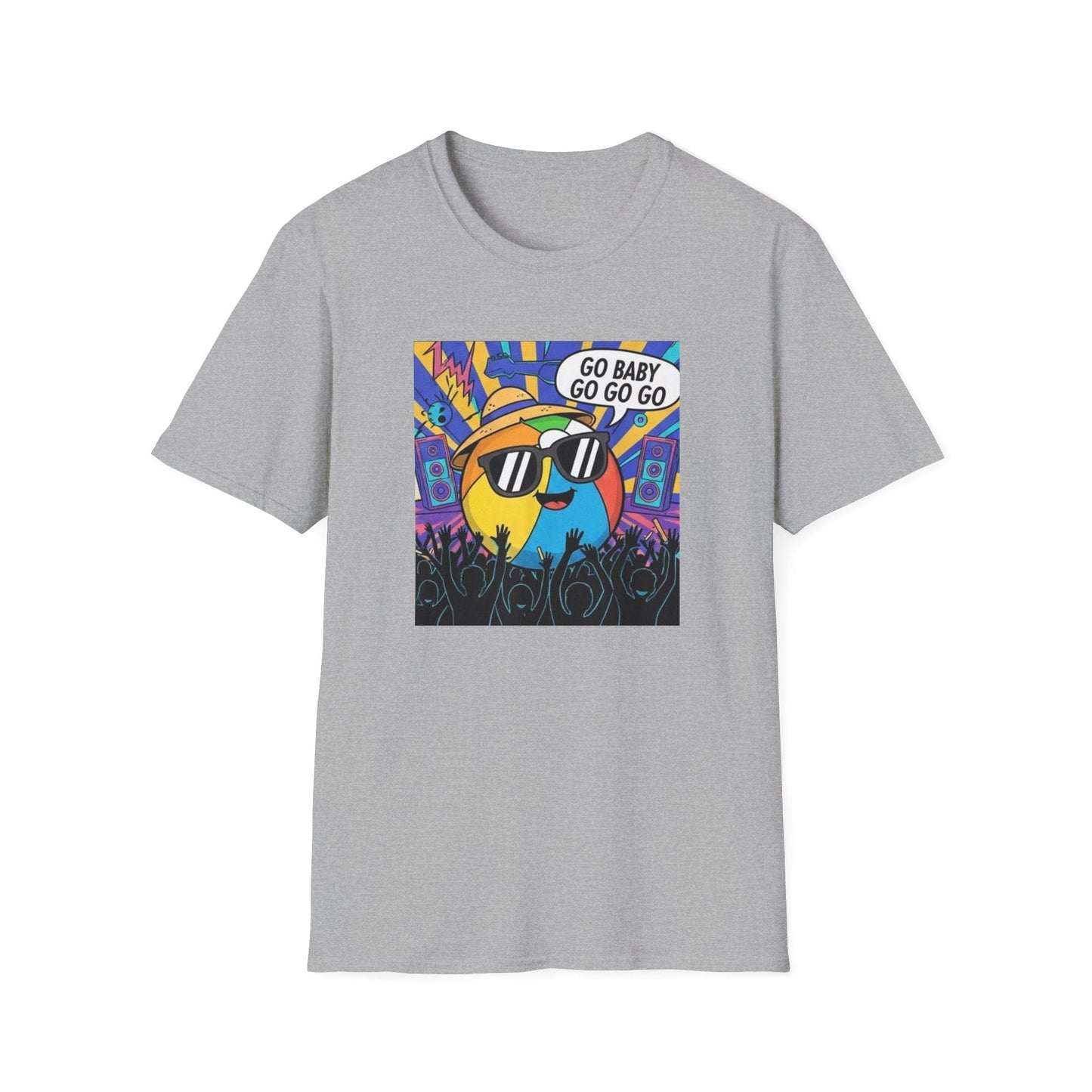The Original "Go Baby Go Go Go" Beach Ball Guy Concert Tee