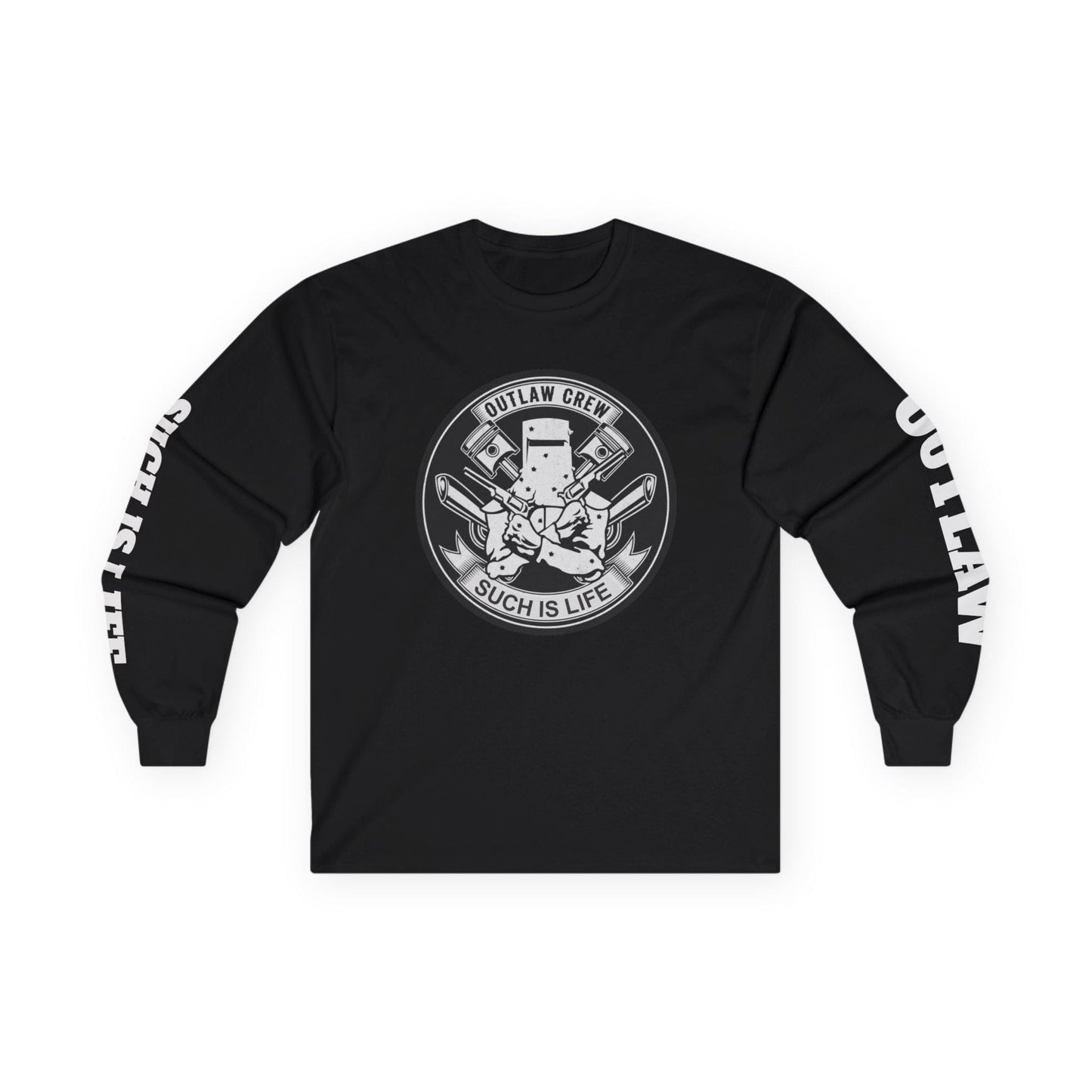 Ned Kelly "Such Is Life" Long Sleeve Tee | Outlaw Crew Biker Edition
