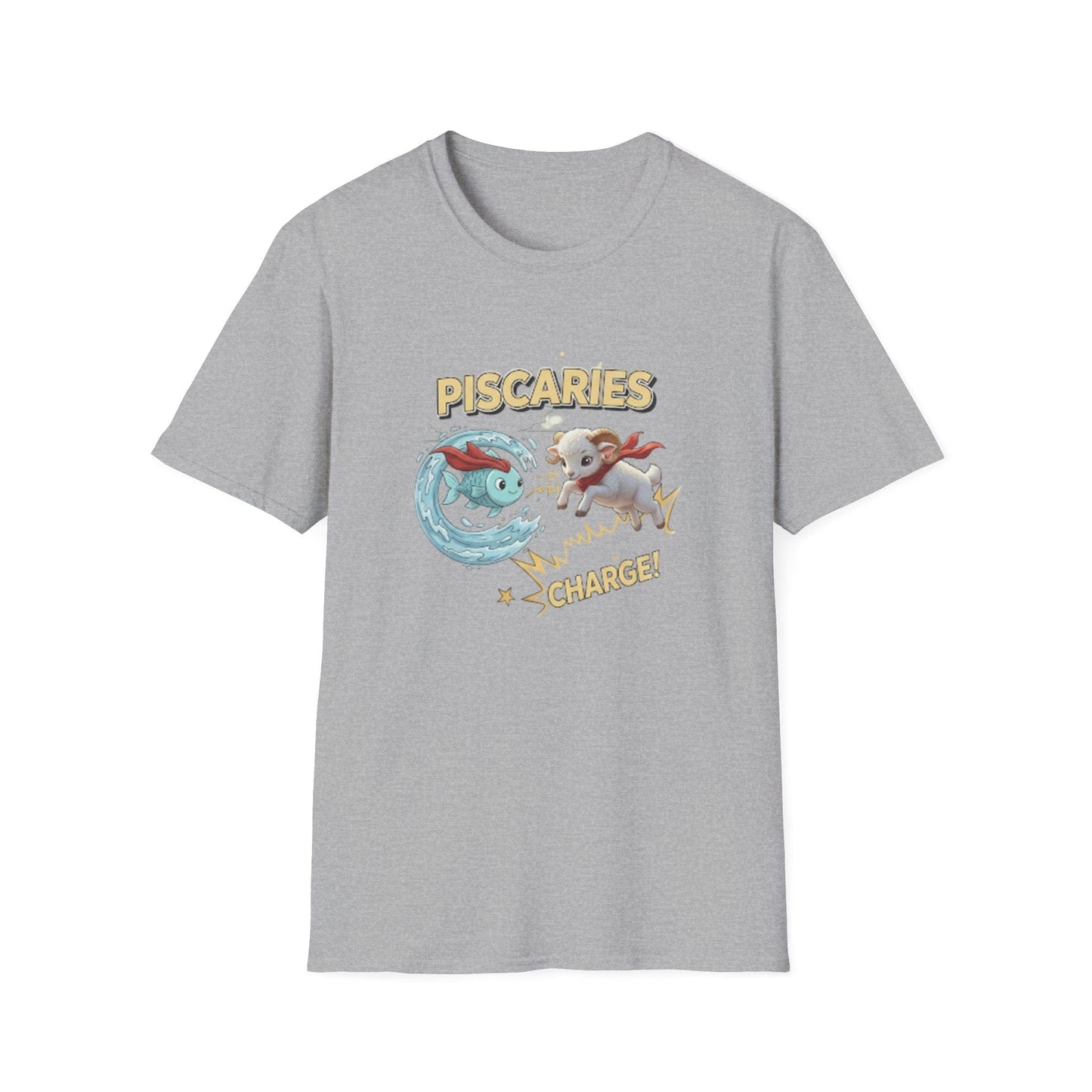 Piscaries Cusp Superhero Vintage T-Shirt — Retro Graphic Tee - That Should Be on a T-Shirt