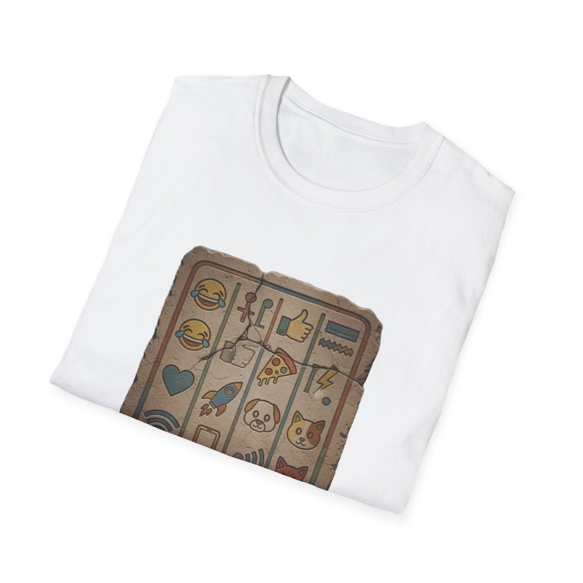 Decoding History: The Hieroglyphic Emoji "Ancient Text" T-Shirt - That Should Be on a T-Shirt