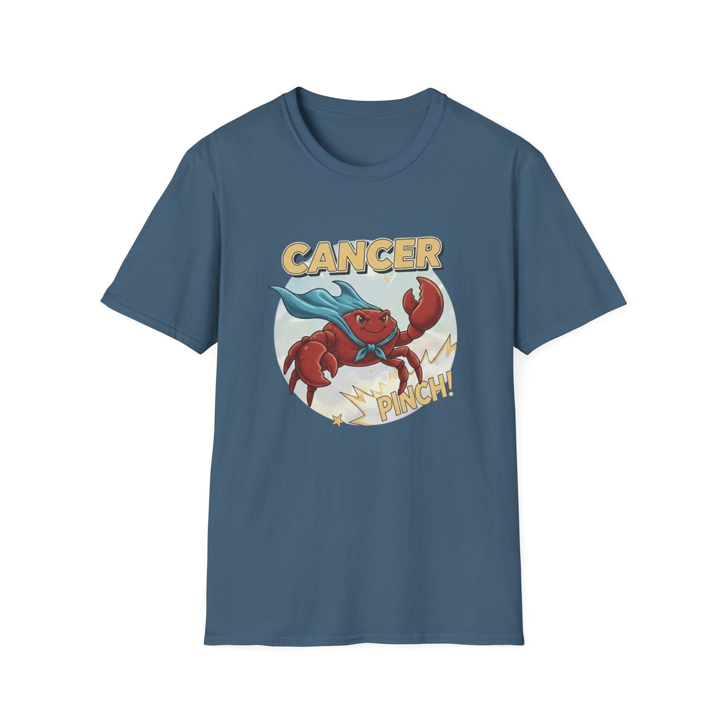 Cancer Superhero Vintage T-Shirt — Retro Graphic Tee - That Should Be on a T-Shirt