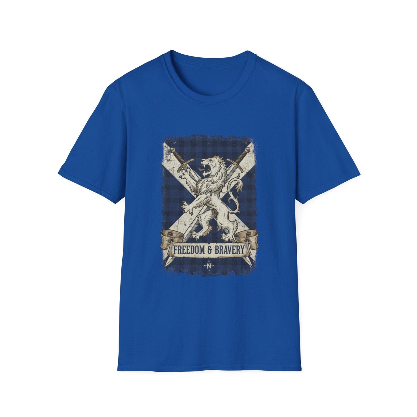Freedom & Bravery Scottish Lion T-Shirt