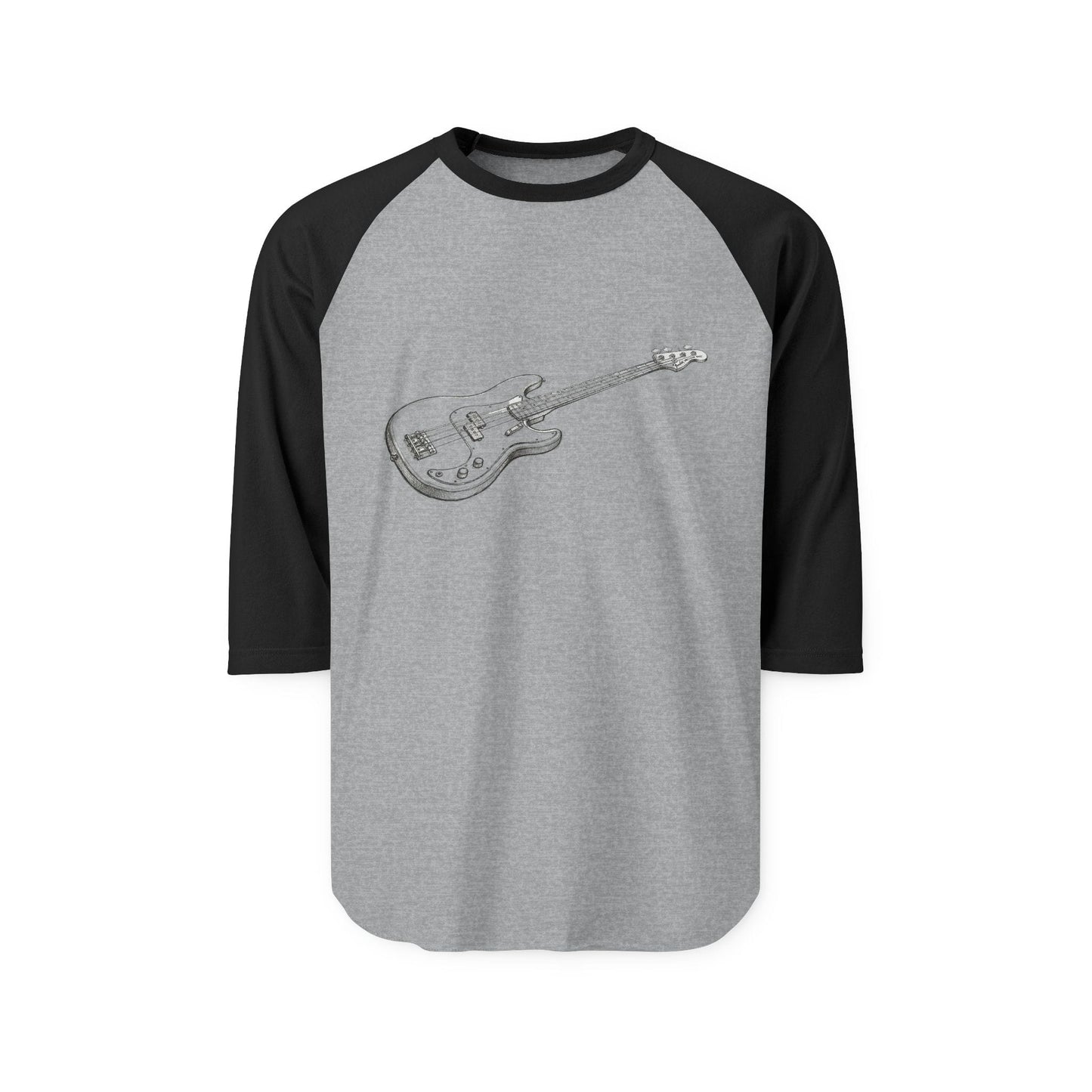 The Low-End Theory Bass Guitar Raglan Tee - That Should Be on a T-Shirt