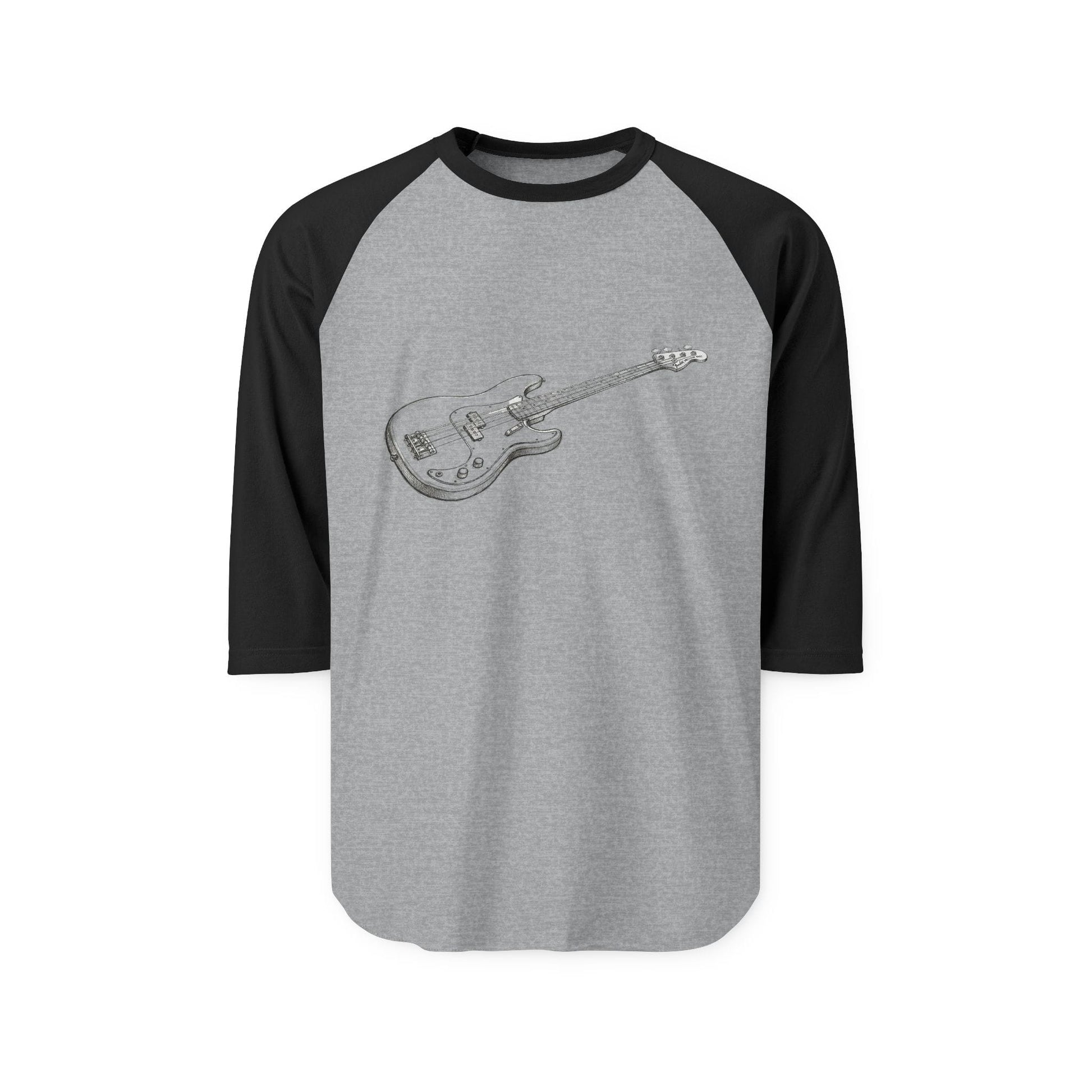 The Low-End Theory Bass Guitar Raglan Tee - That Should Be on a T-Shirt