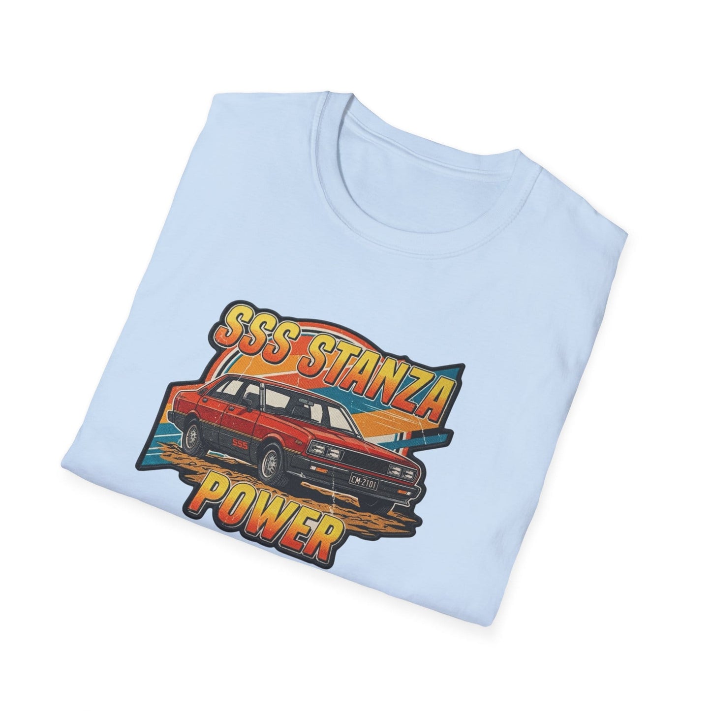 SSS Stanza Retro Car T-Shirt – Vintage Datsun Style Unisex Tee - That Should Be on a T-Shirt