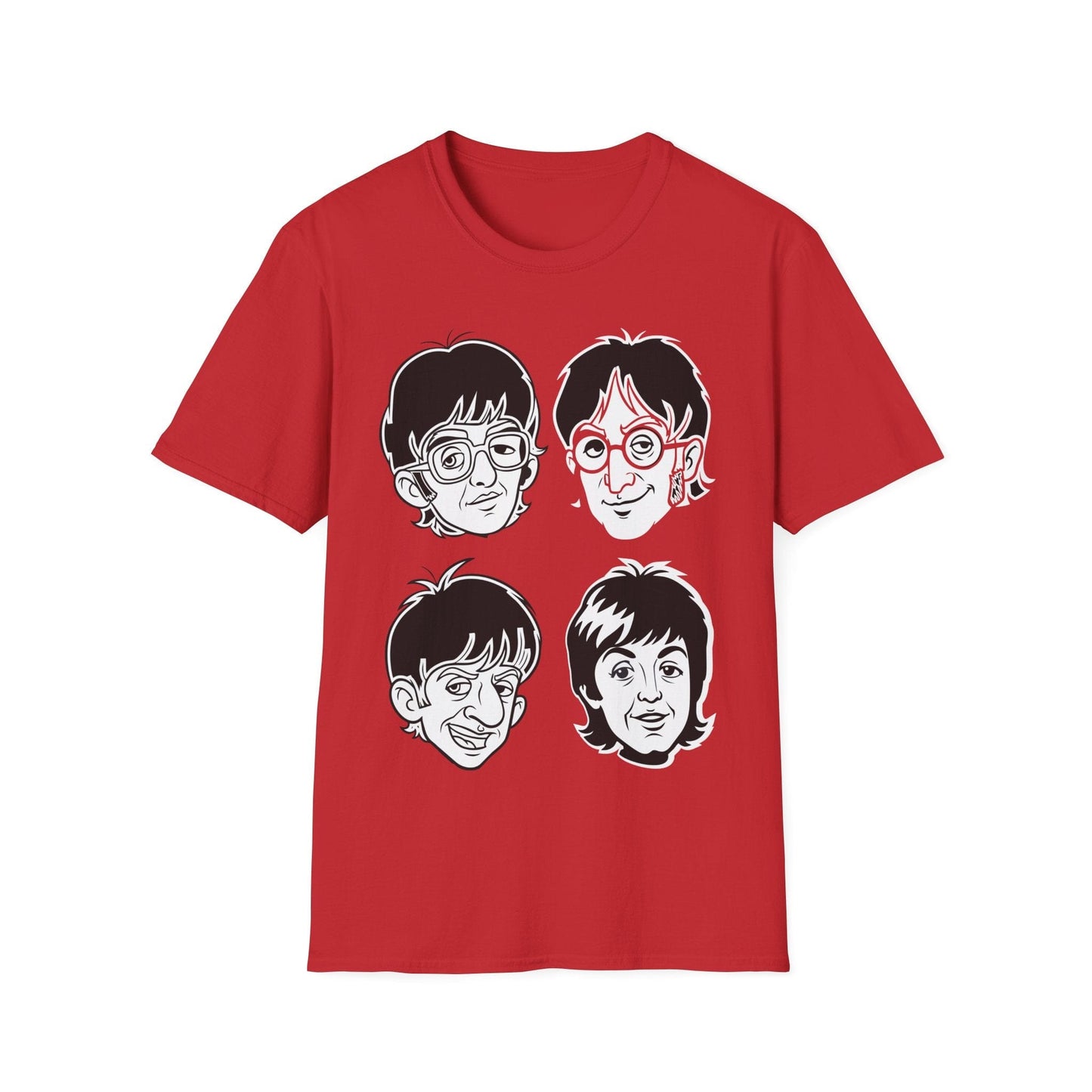 Retro Beatles Cartoon T-Shirt - Vintage Style Shirt for Music Lovers - That Should Be on a T-Shirt