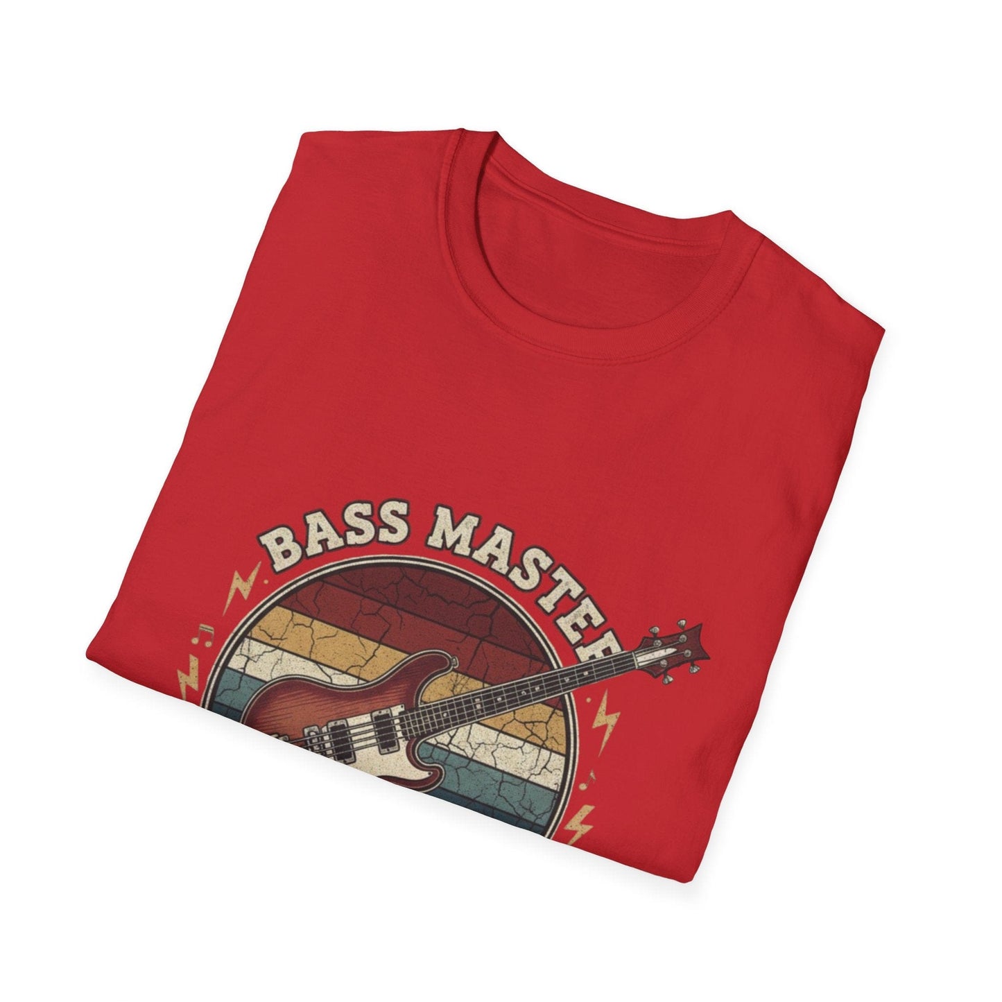 Vintage Bass Master "Low Frequency" T-Shirt - Retro Musician Tee