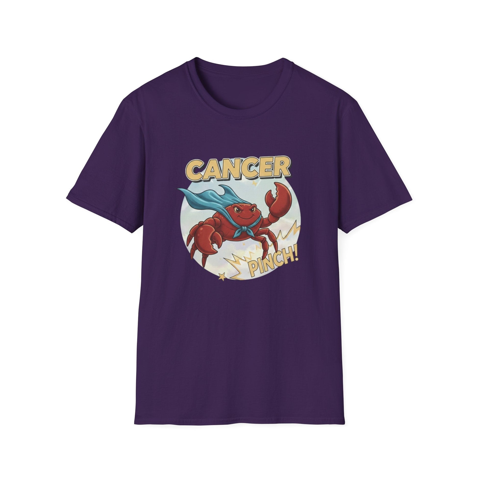 Cancer Superhero Vintage T-Shirt — Retro Graphic Tee - That Should Be on a T-Shirt