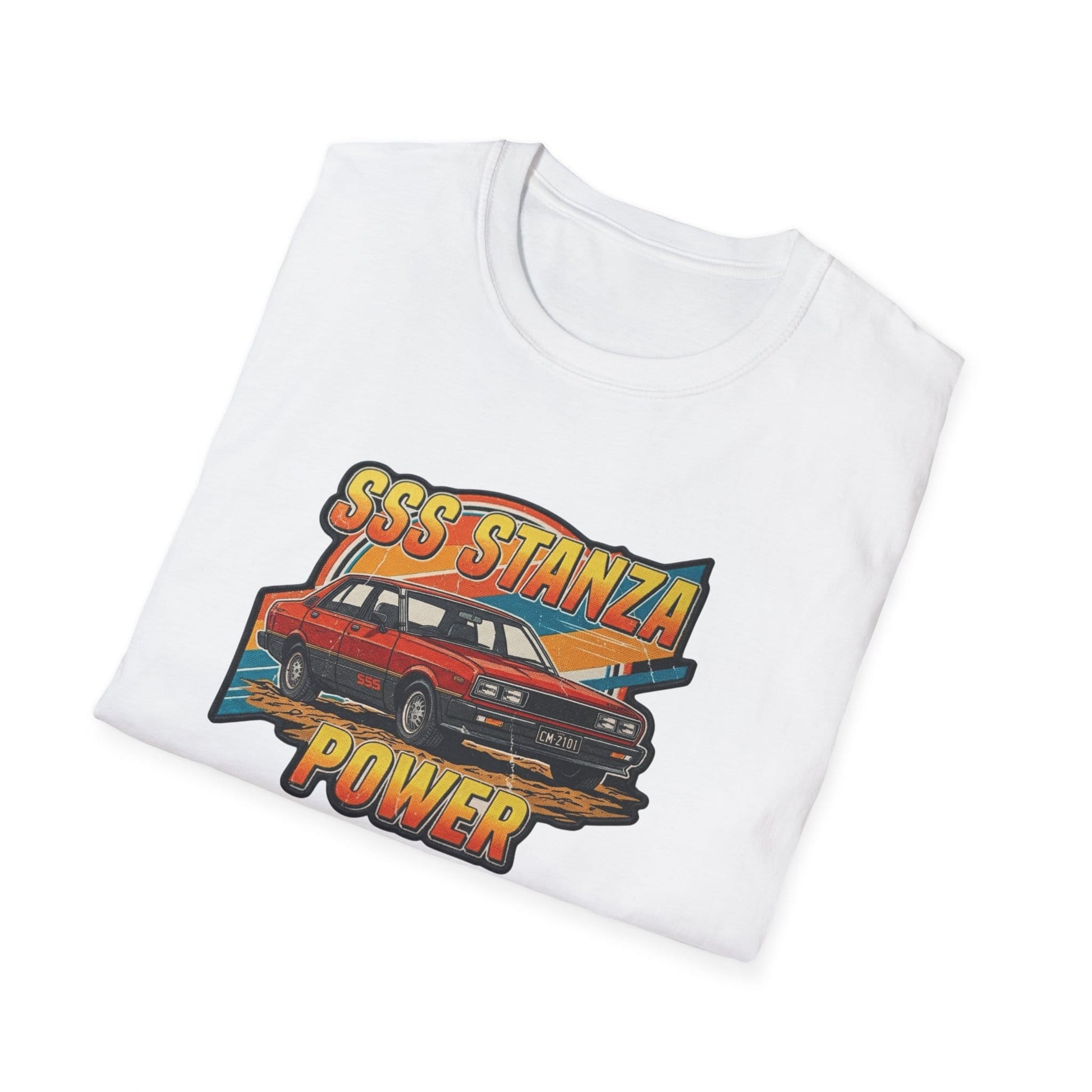 SSS Stanza Retro Car T-Shirt – Vintage Datsun Style Unisex Tee - That Should Be on a T-Shirt