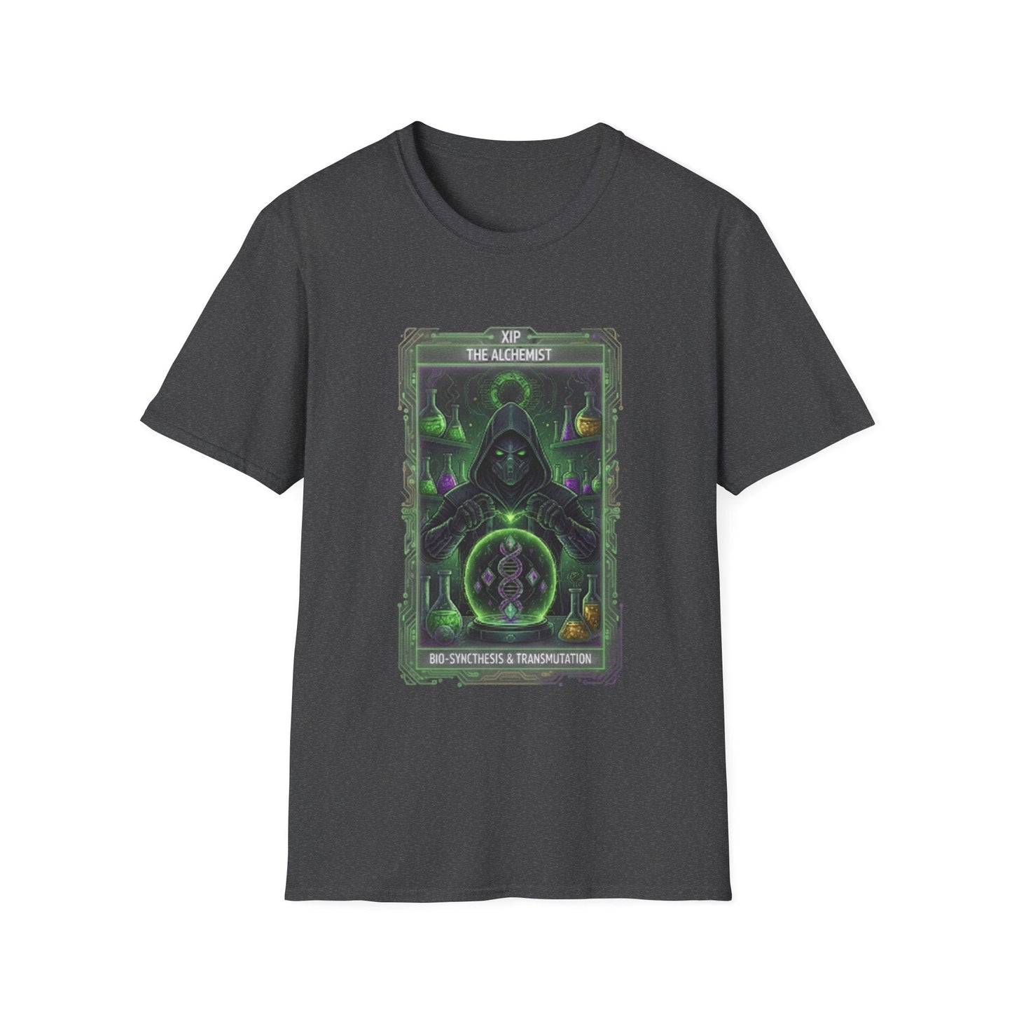 XIP The Alchemist T-Shirt – Bio-Synthesis & Transmutation Sci-Fi Graphic Tee - That Should Be on a T-Shirt