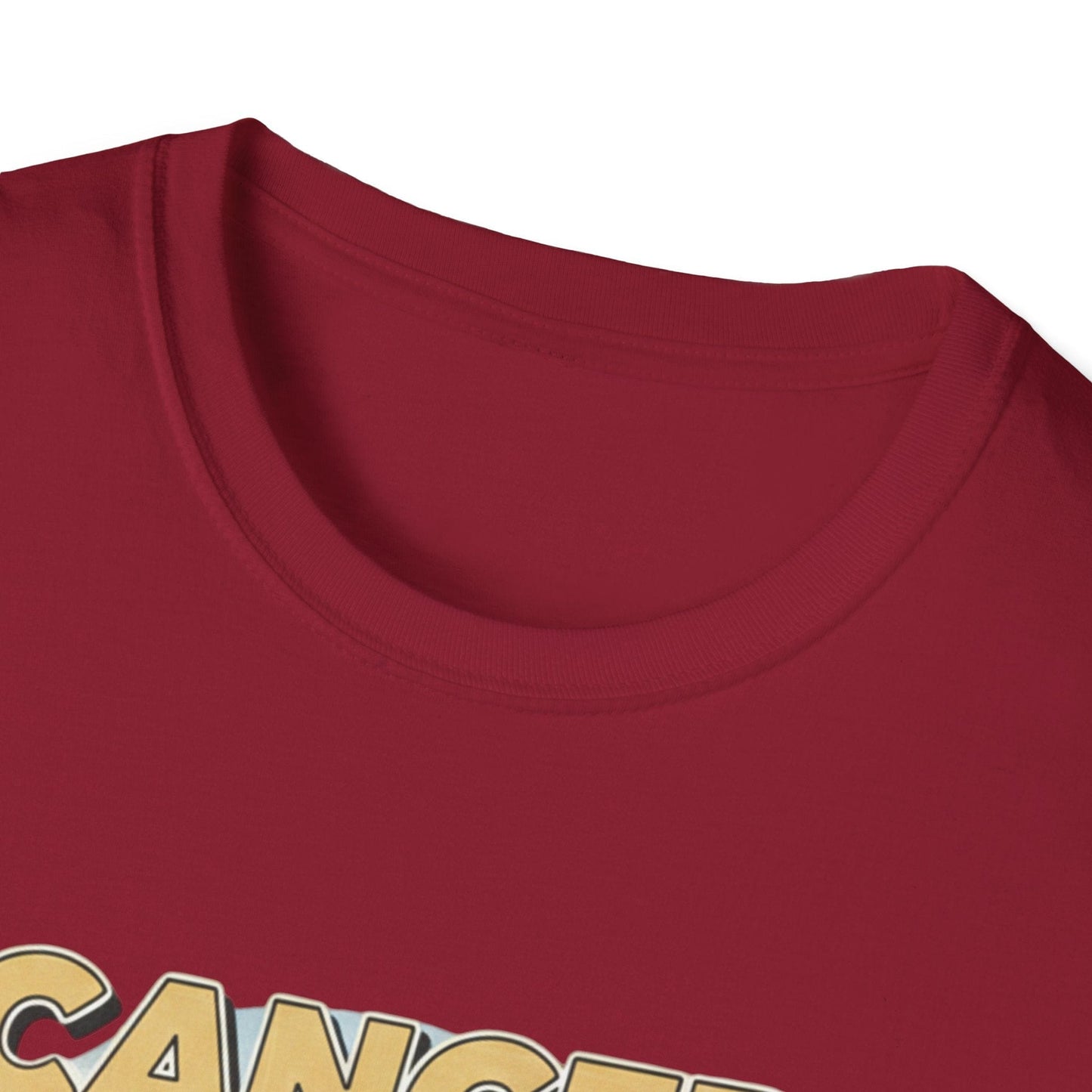 Cancer Superhero Vintage T-Shirt — Retro Graphic Tee - That Should Be on a T-Shirt