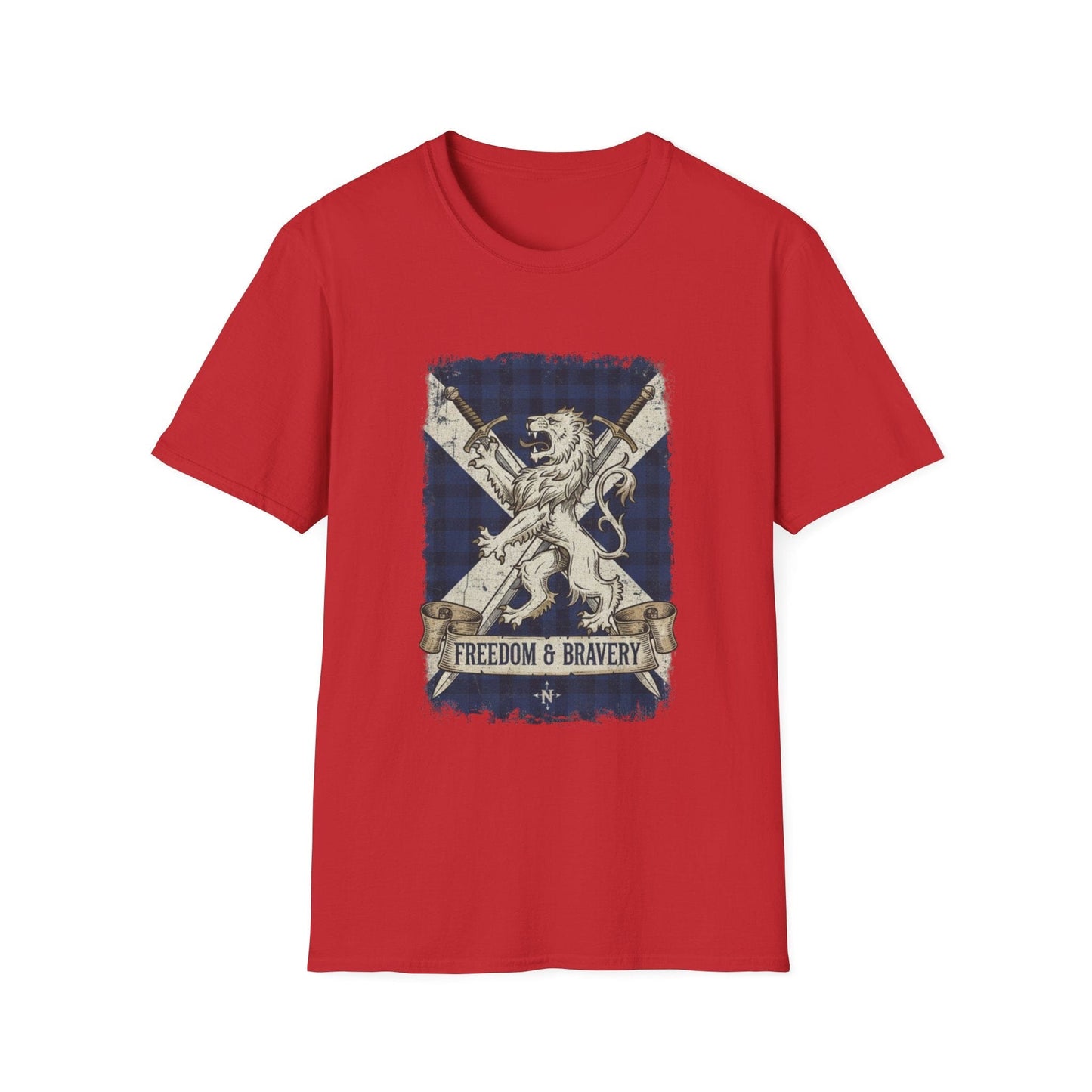 Freedom & Bravery Scottish Lion T-Shirt