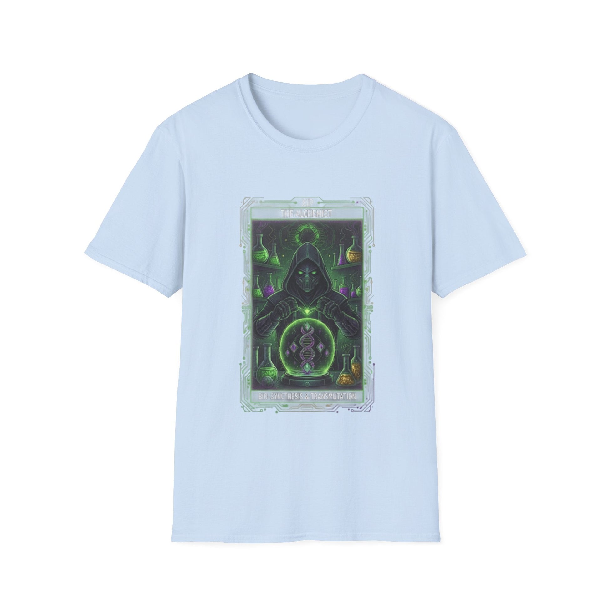 XIP The Alchemist T-Shirt – Bio-Synthesis & Transmutation Sci-Fi Graphic Tee - That Should Be on a T-Shirt