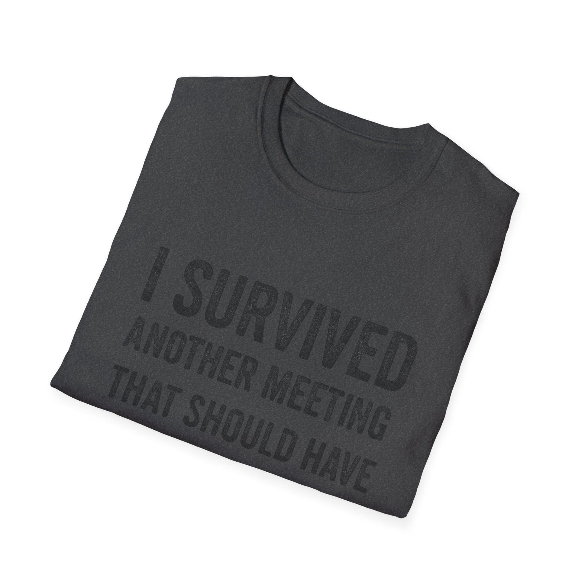 "I Survived Another Meeting That Should Have Been An Email" - The Official Office Survivor Tee - That Should Be on a T-Shirt