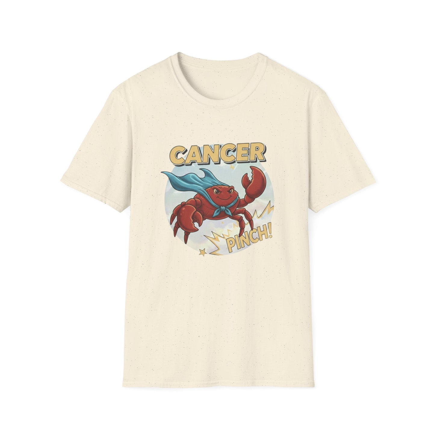 Cancer Superhero Vintage T-Shirt — Retro Graphic Tee - That Should Be on a T-Shirt
