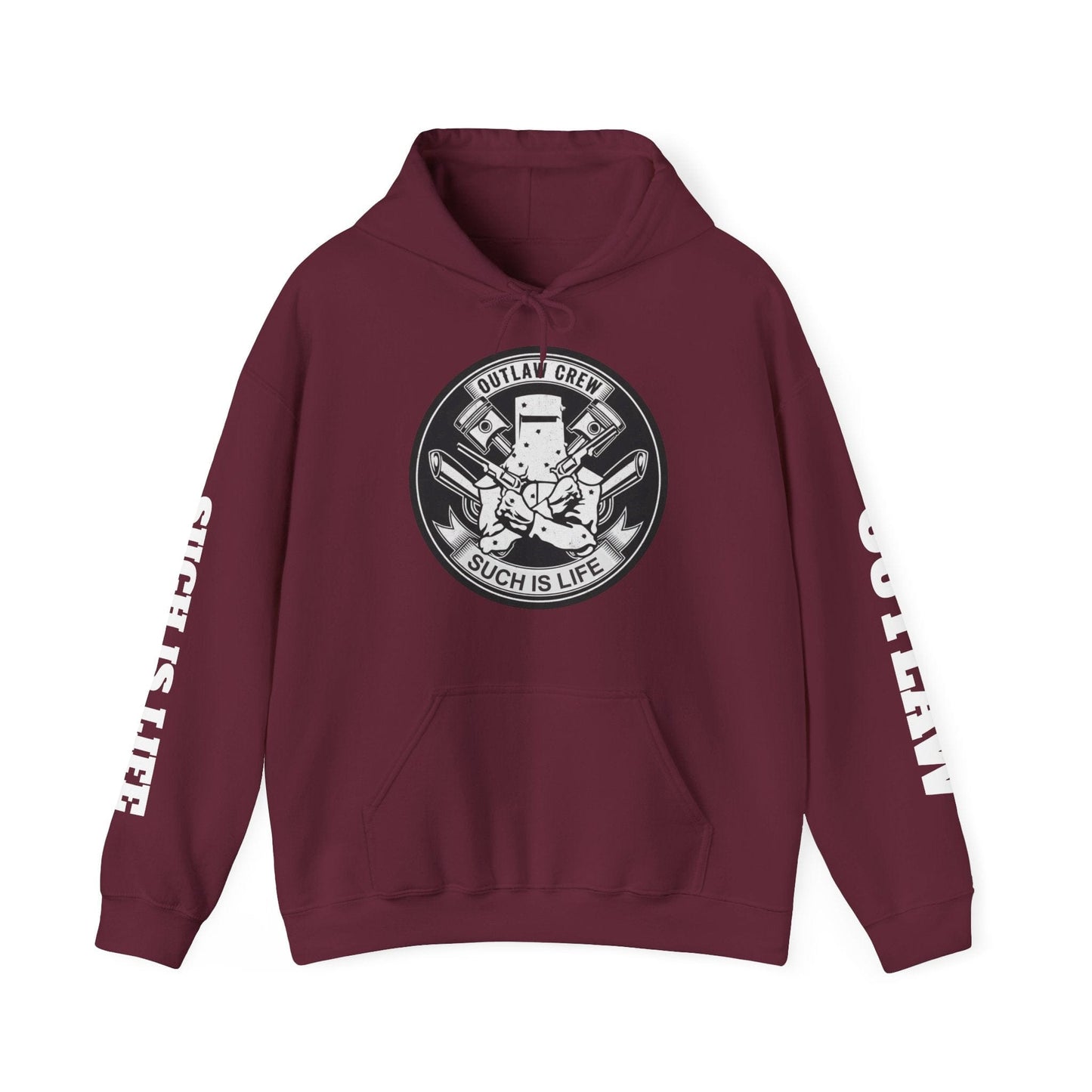 Ned Kelly "Such Is Life" Hoodie | Outlaw Crew Biker Fleece