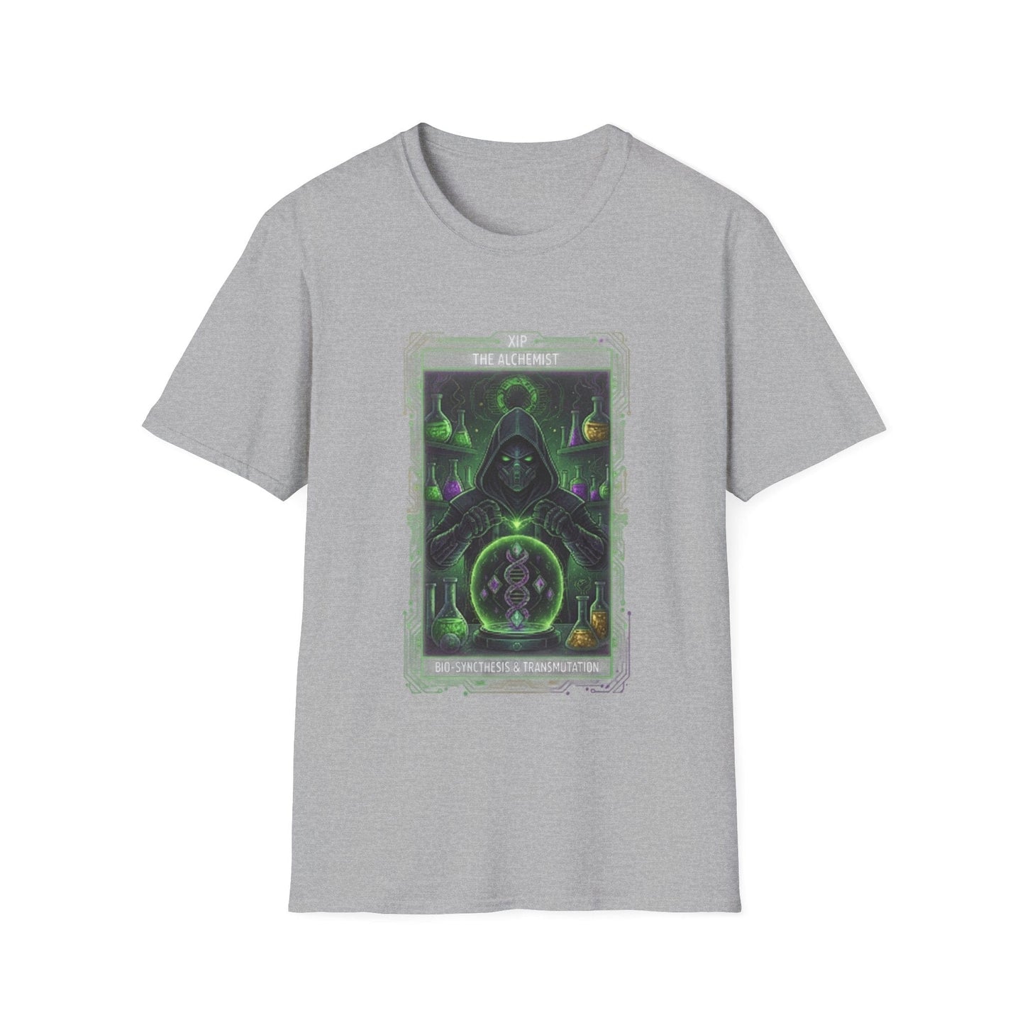 XIP The Alchemist T-Shirt – Bio-Synthesis & Transmutation Sci-Fi Graphic Tee - That Should Be on a T-Shirt