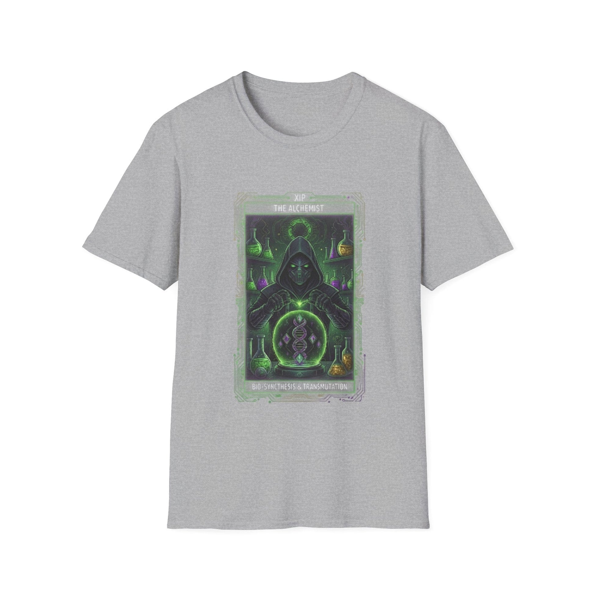 XIP The Alchemist T-Shirt – Bio-Synthesis & Transmutation Sci-Fi Graphic Tee - That Should Be on a T-Shirt