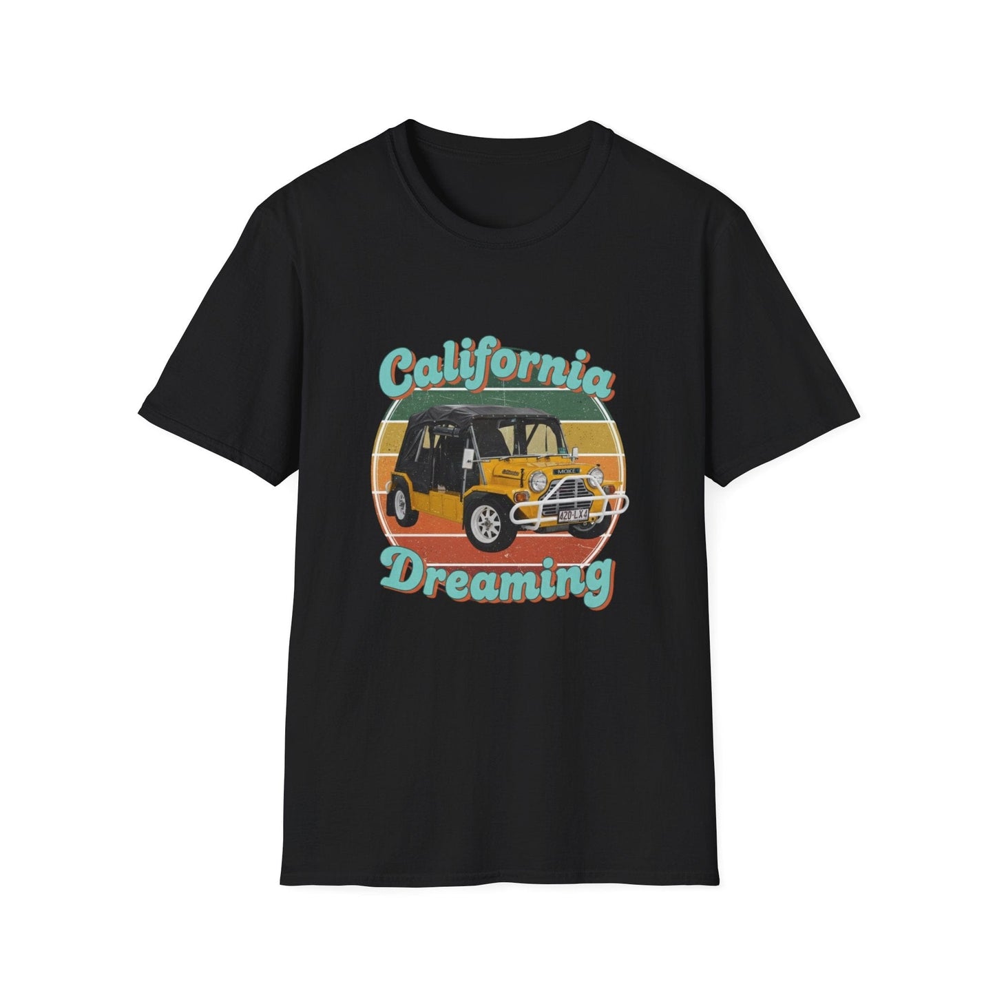 Retro California Dreaming Surf Tee - Vintage Moke Edition - That Should Be on a T-Shirt