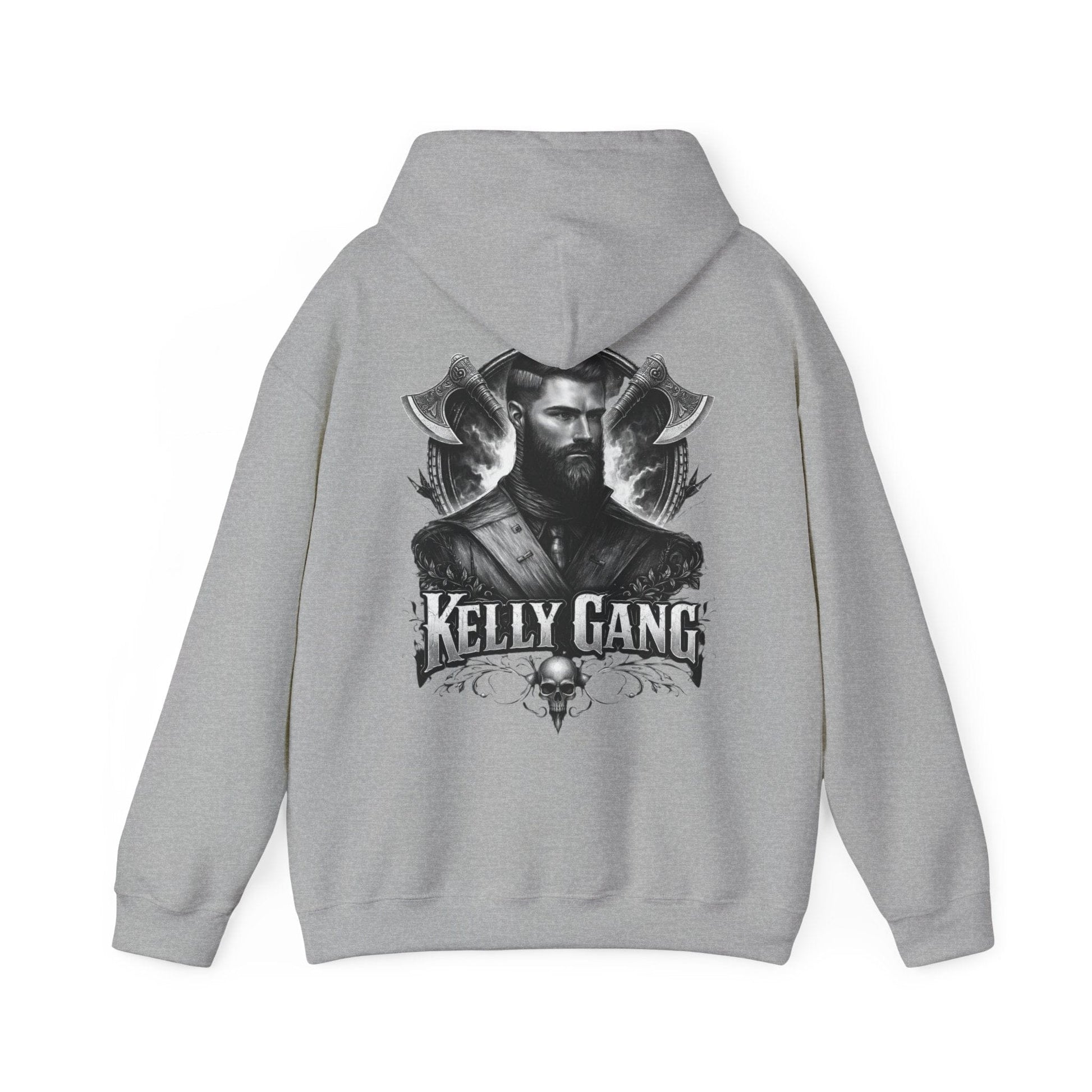 Kelly Gang Hoodie – Vintage Outlaw Portrait Pullover - That Should Be on a T-Shirt