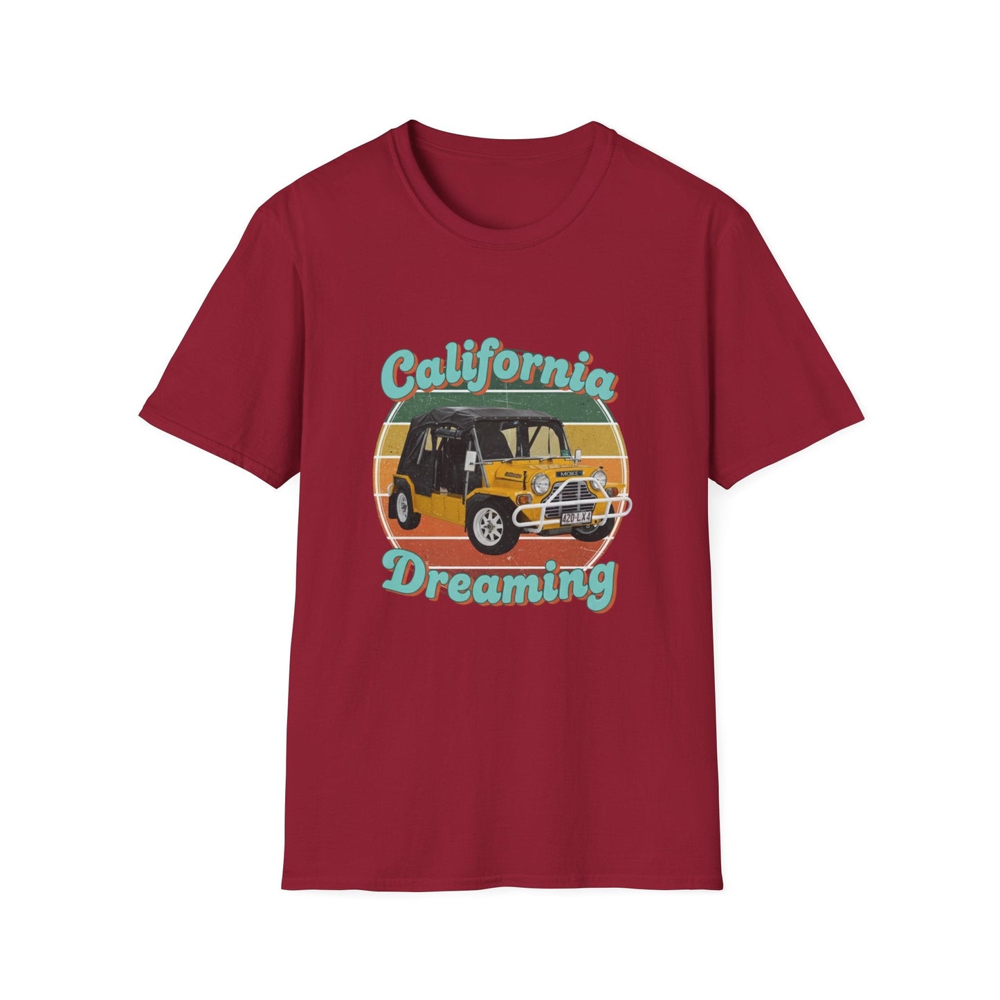 Retro California Dreaming Surf Tee - Vintage Moke Edition - That Should Be on a T-Shirt