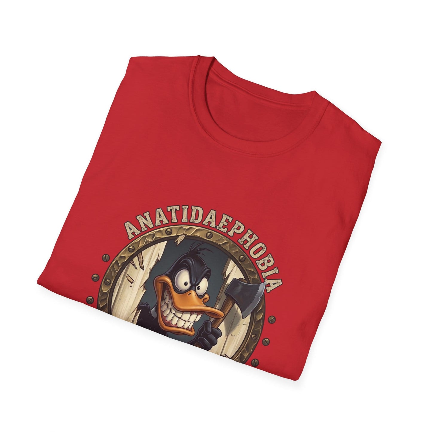 Anatidaephobia “Fear of the Duck” Graphic T-Shirt - That Should Be on a T-Shirt