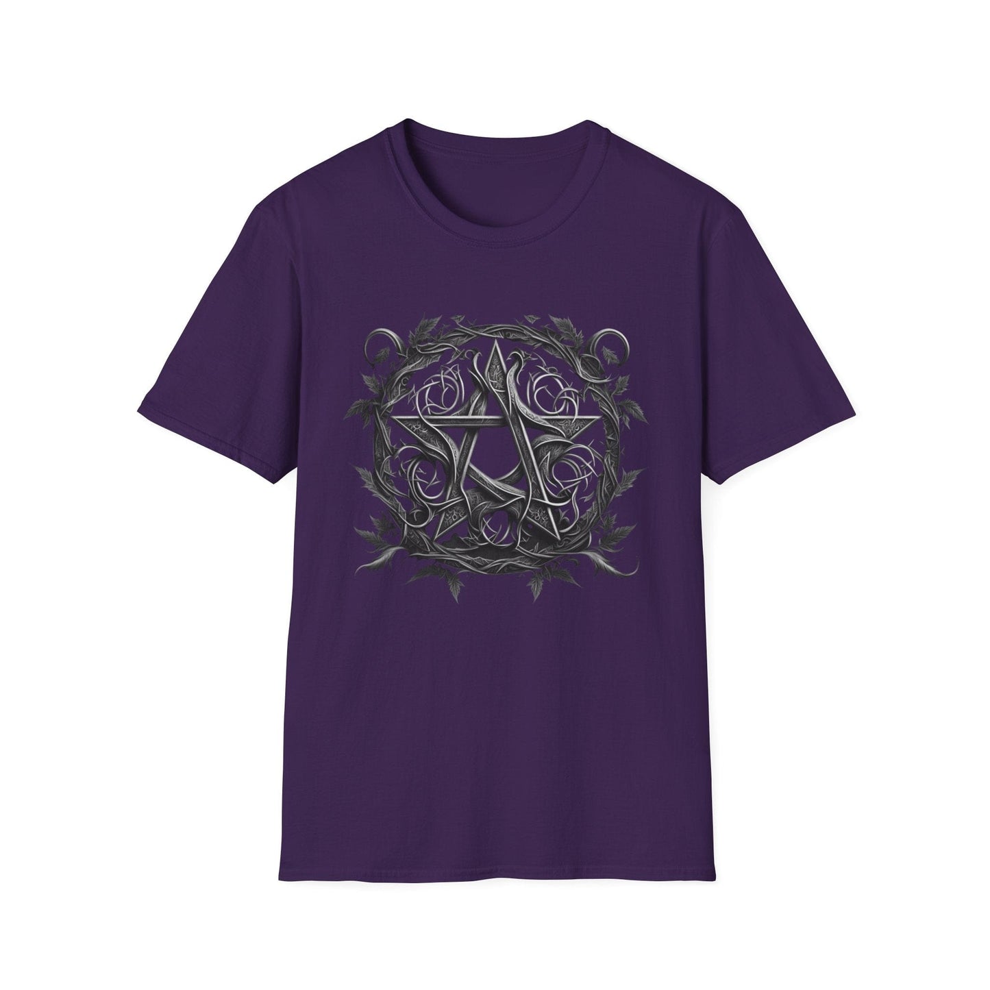 Gothic Sigil T-Shirt – Dark Circular Emblem Graphic Tee - That Should Be on a T-Shirt