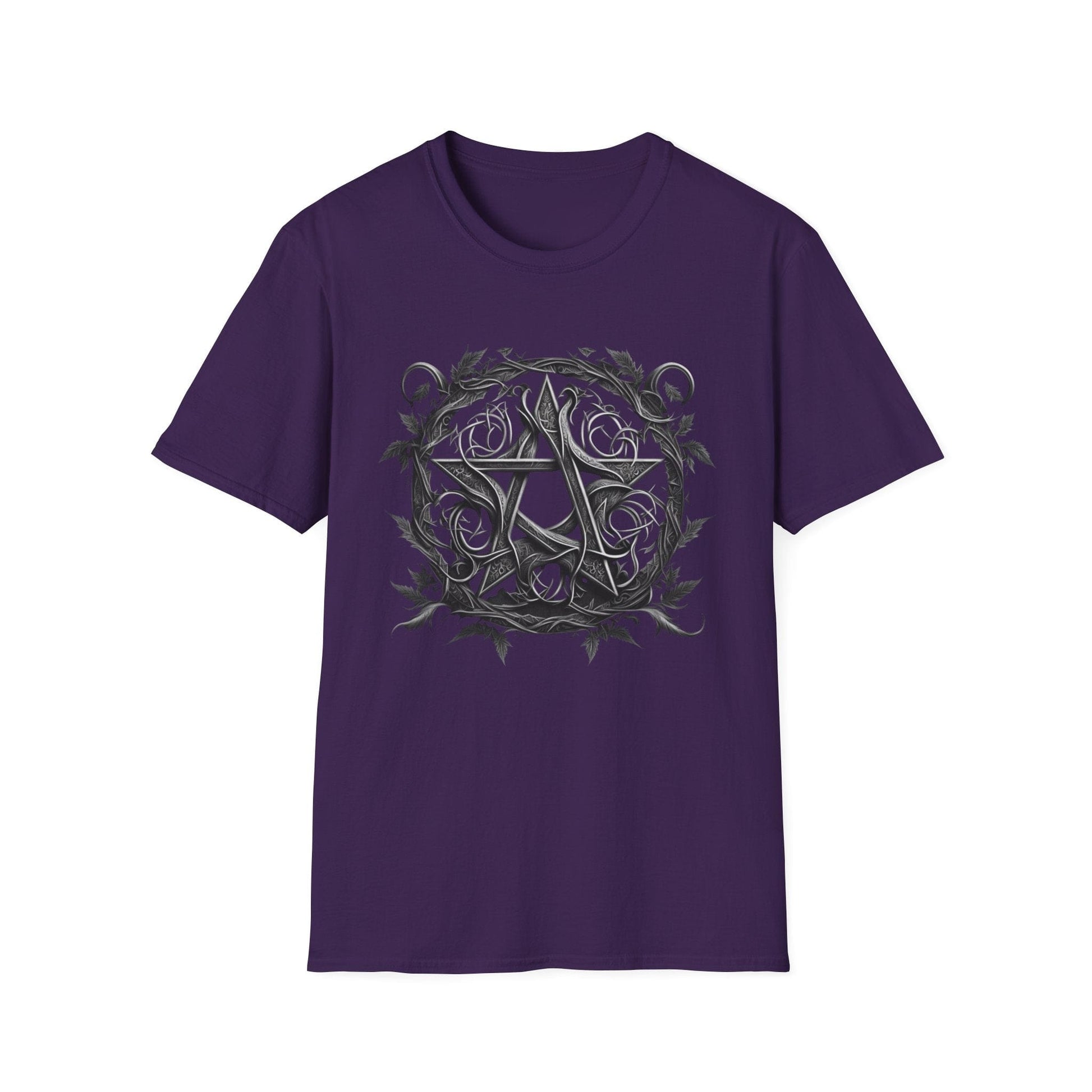 Gothic Sigil T-Shirt – Dark Circular Emblem Graphic Tee - That Should Be on a T-Shirt
