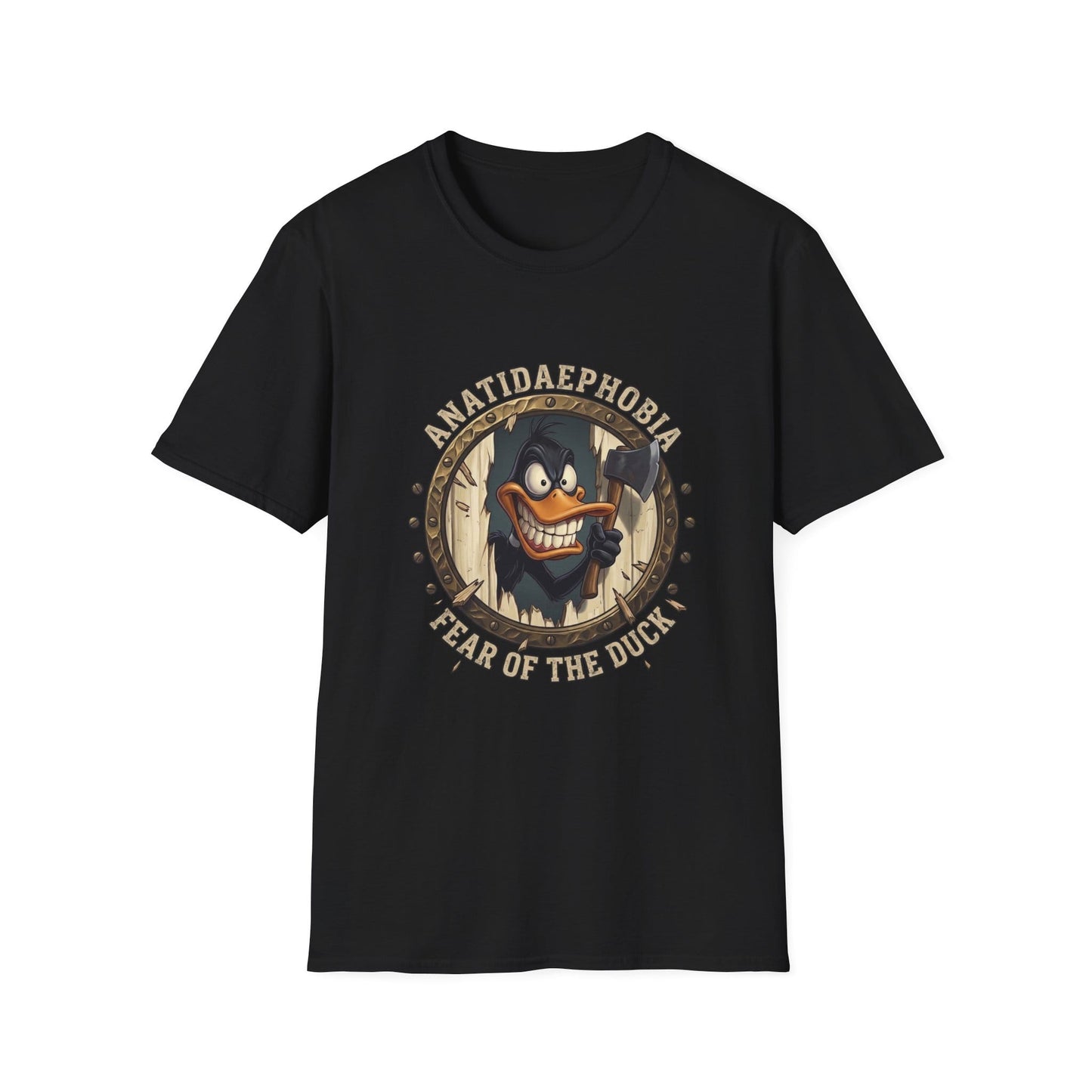 Anatidaephobia “Fear of the Duck” Graphic T-Shirt - That Should Be on a T-Shirt