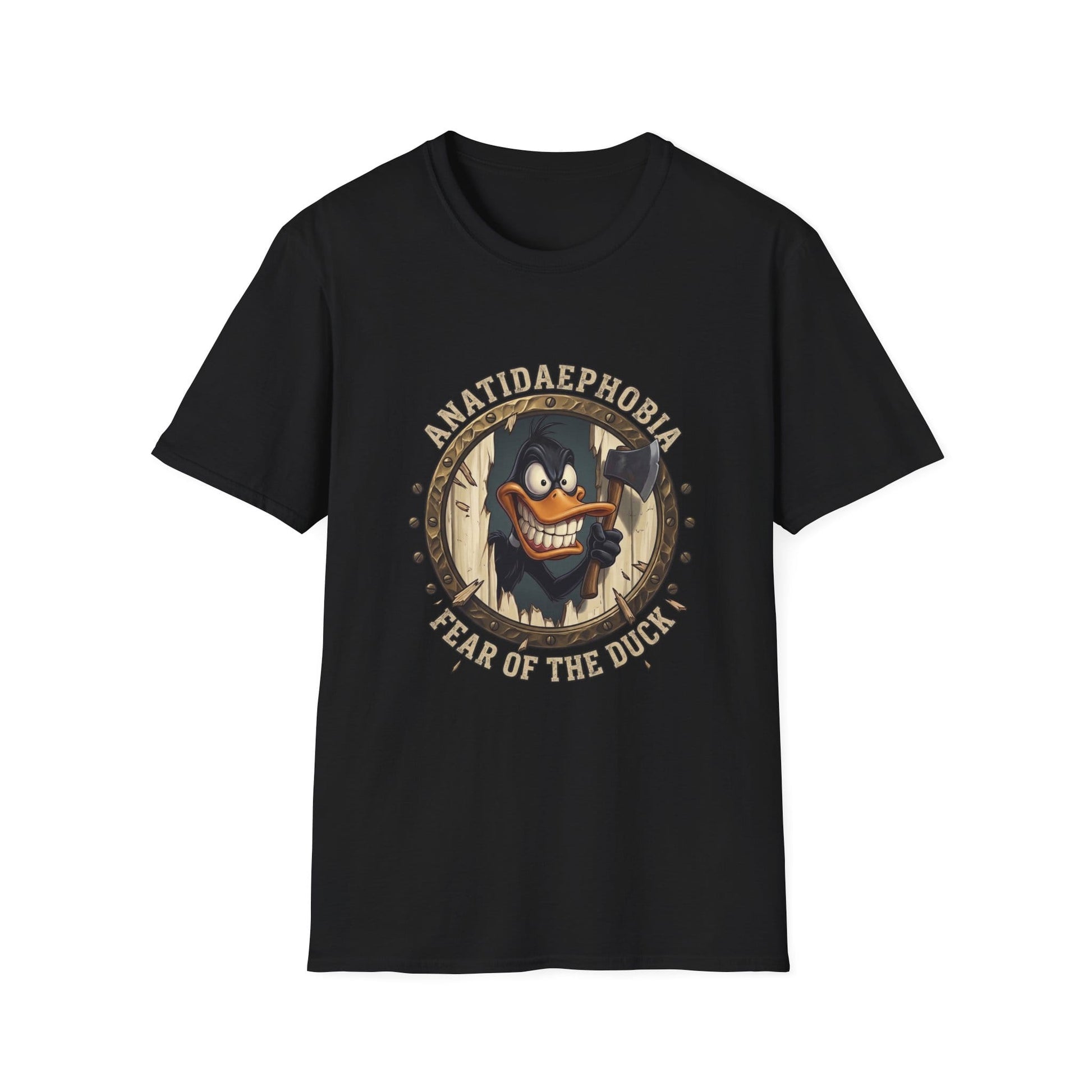 Anatidaephobia “Fear of the Duck” Graphic T-Shirt - That Should Be on a T-Shirt