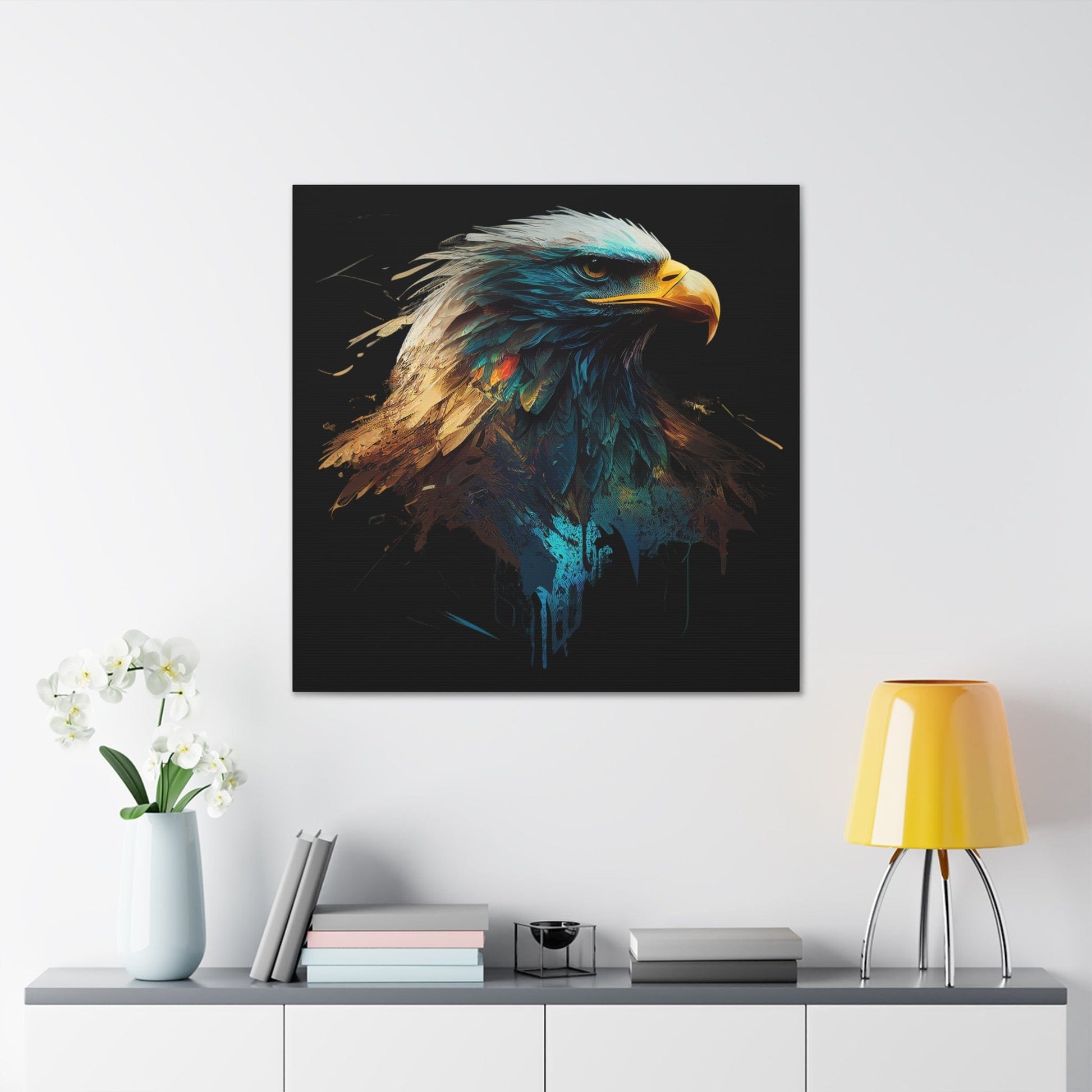 Bald Eagle Portrait on Canvas