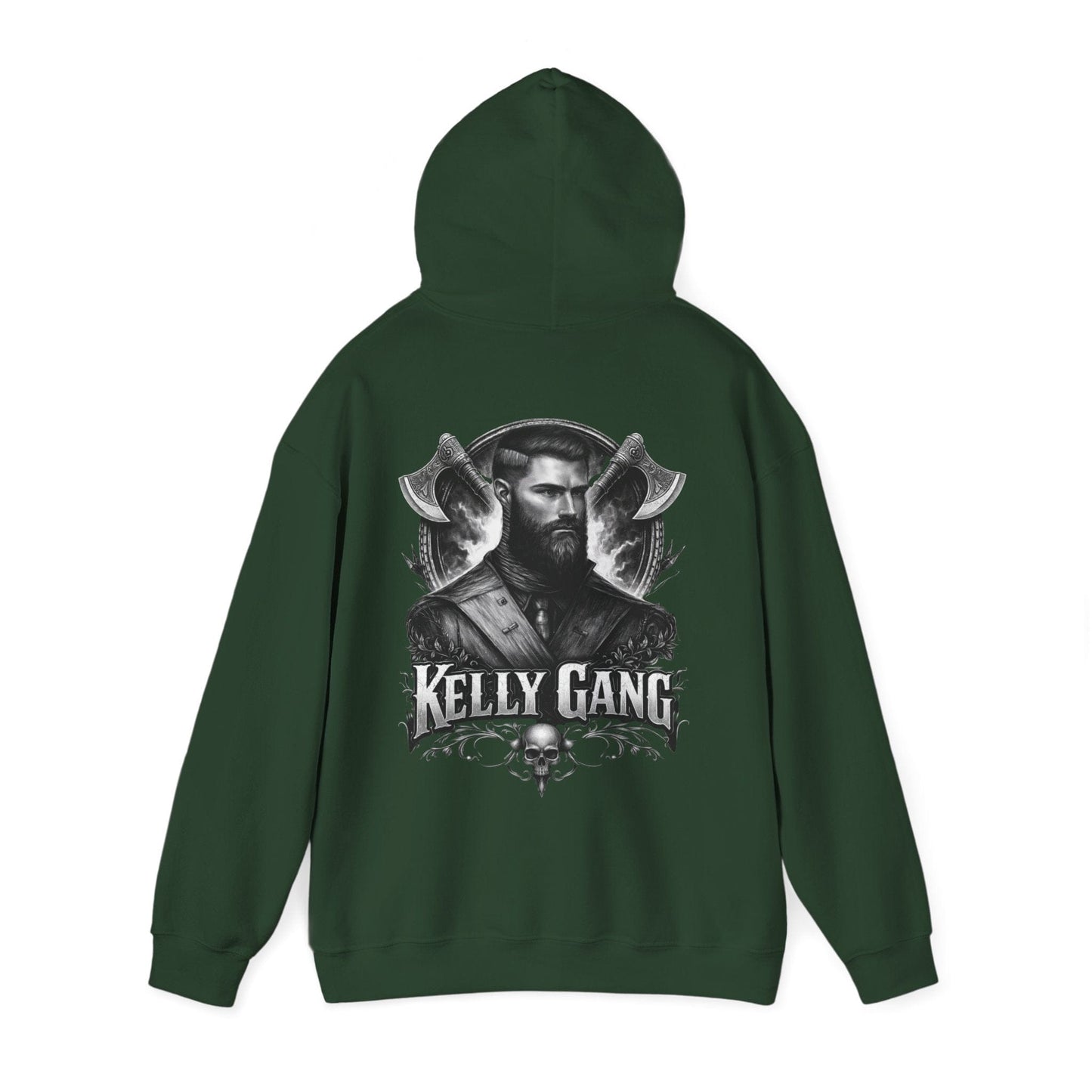 Kelly Gang Hoodie – Vintage Outlaw Portrait Pullover - That Should Be on a T-Shirt