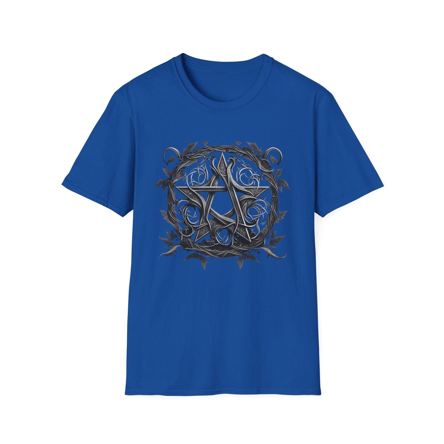Gothic Sigil T-Shirt – Dark Circular Emblem Graphic Tee - That Should Be on a T-Shirt