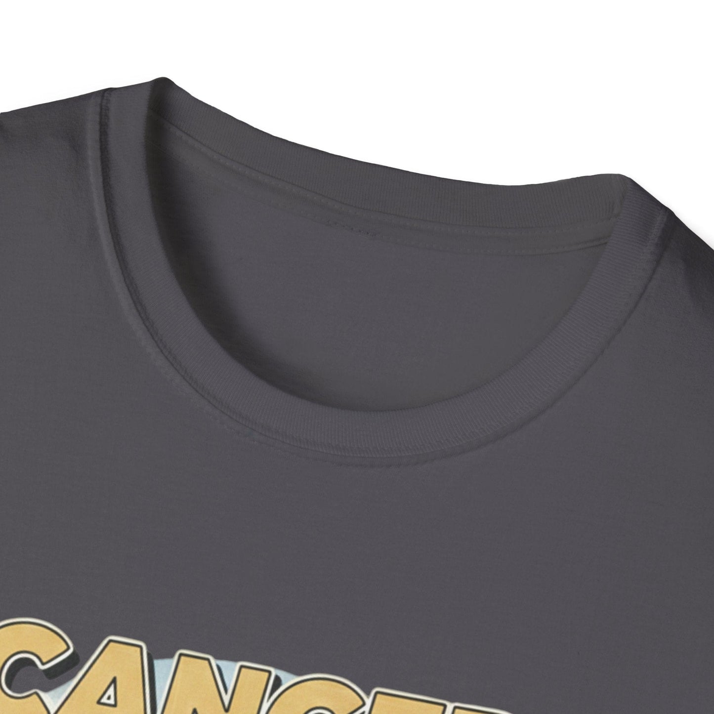 Cancer Superhero Vintage T-Shirt — Retro Graphic Tee - That Should Be on a T-Shirt