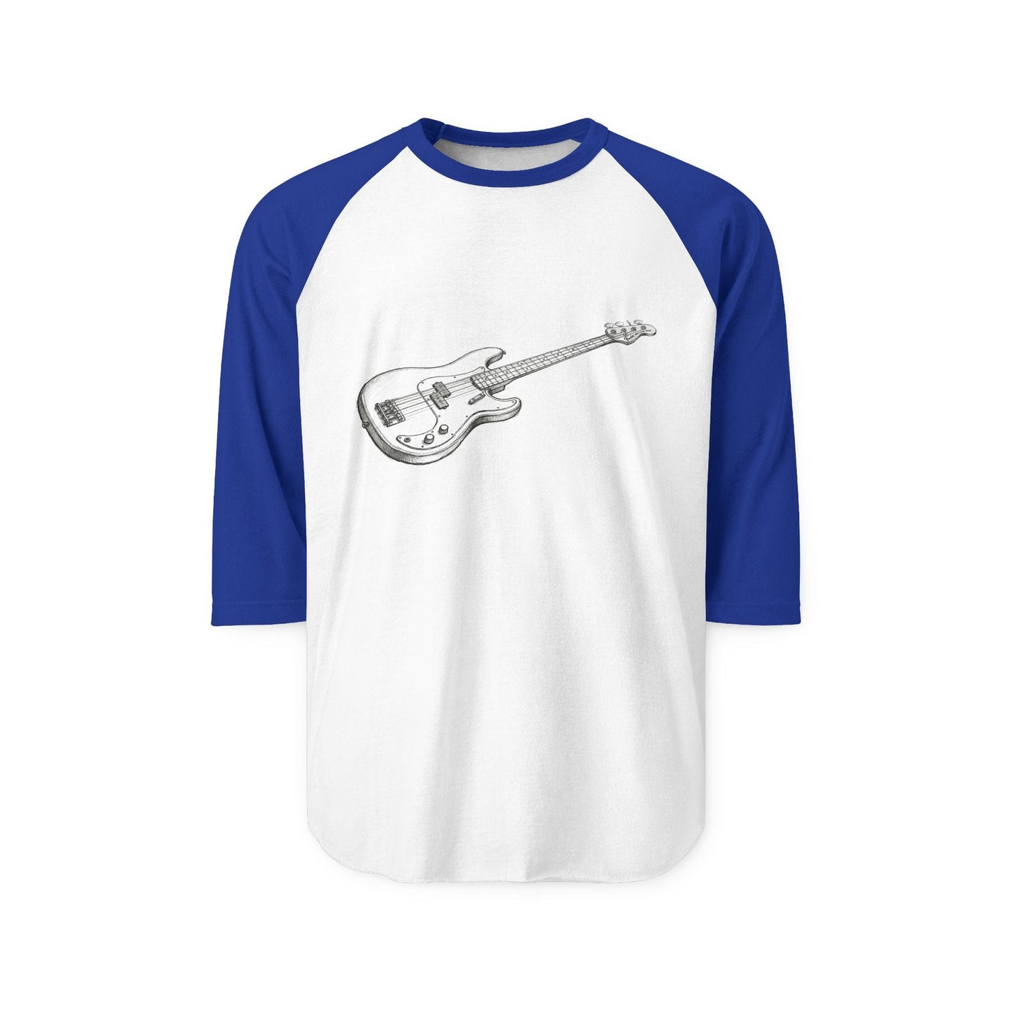 The Low-End Theory Bass Guitar Raglan Tee - That Should Be on a T-Shirt
