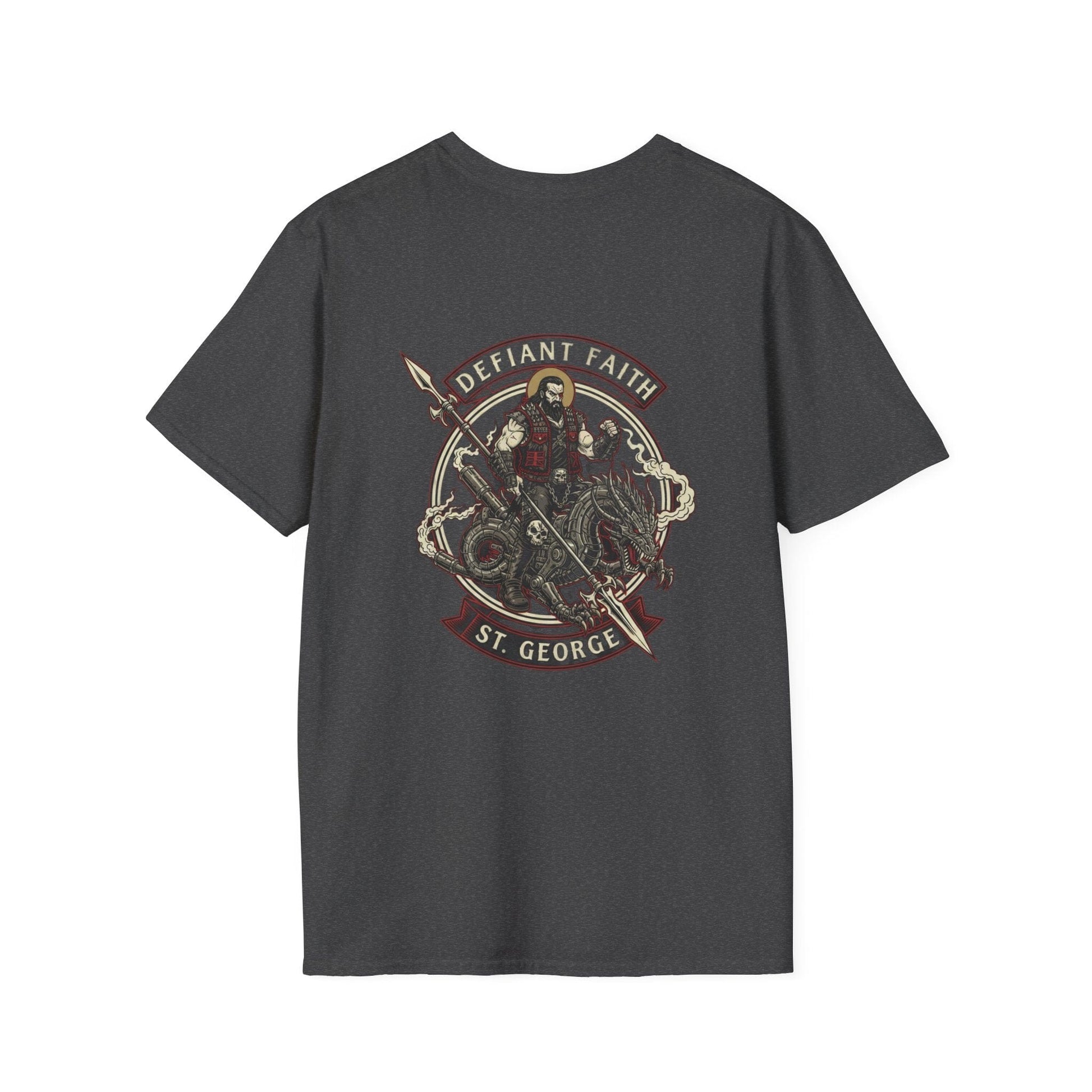 St George Cross T-Shirt — Medieval Armor Graphic Tee - That Should Be on a T-Shirt