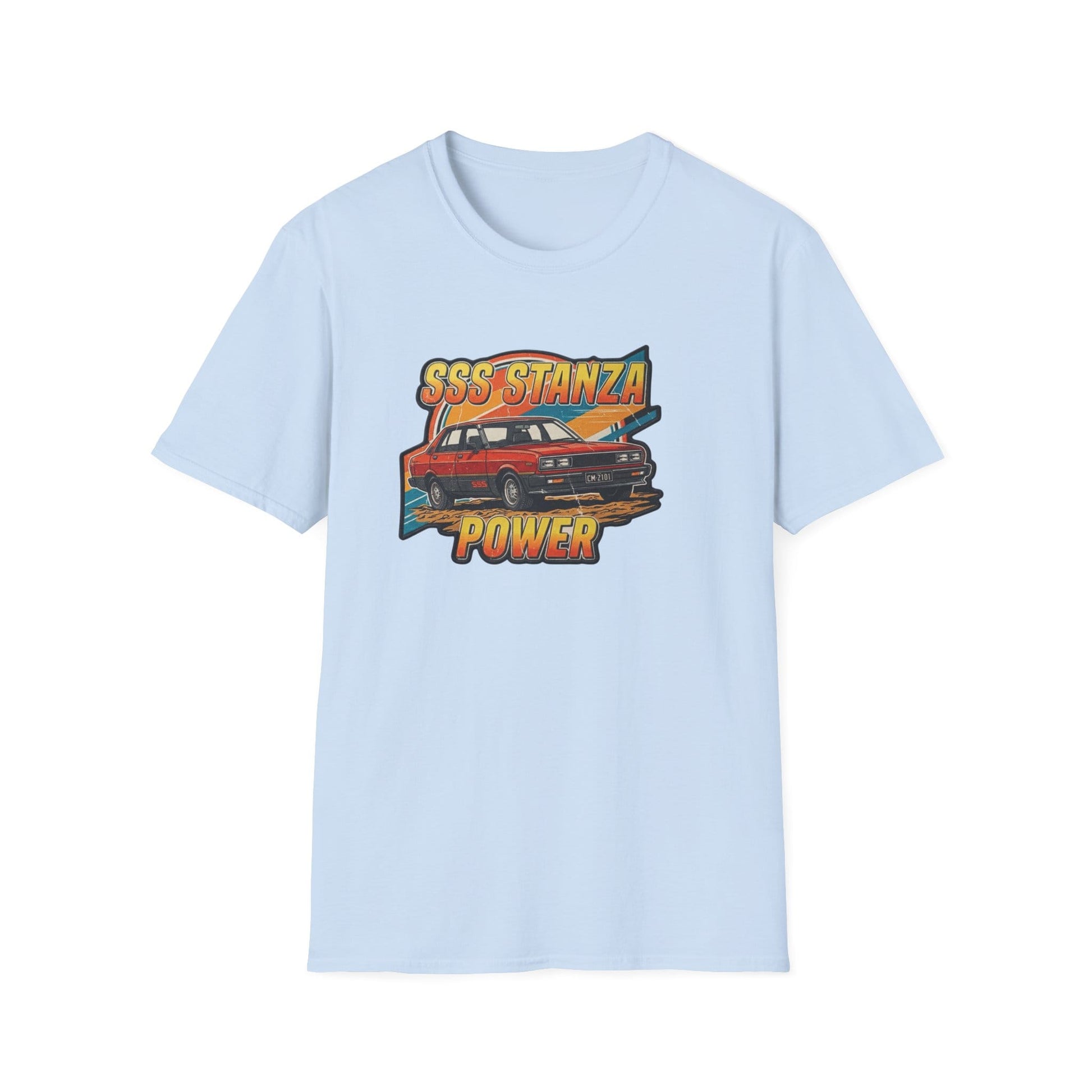 SSS Stanza Retro Car T-Shirt – Vintage Datsun Style Unisex Tee - That Should Be on a T-Shirt