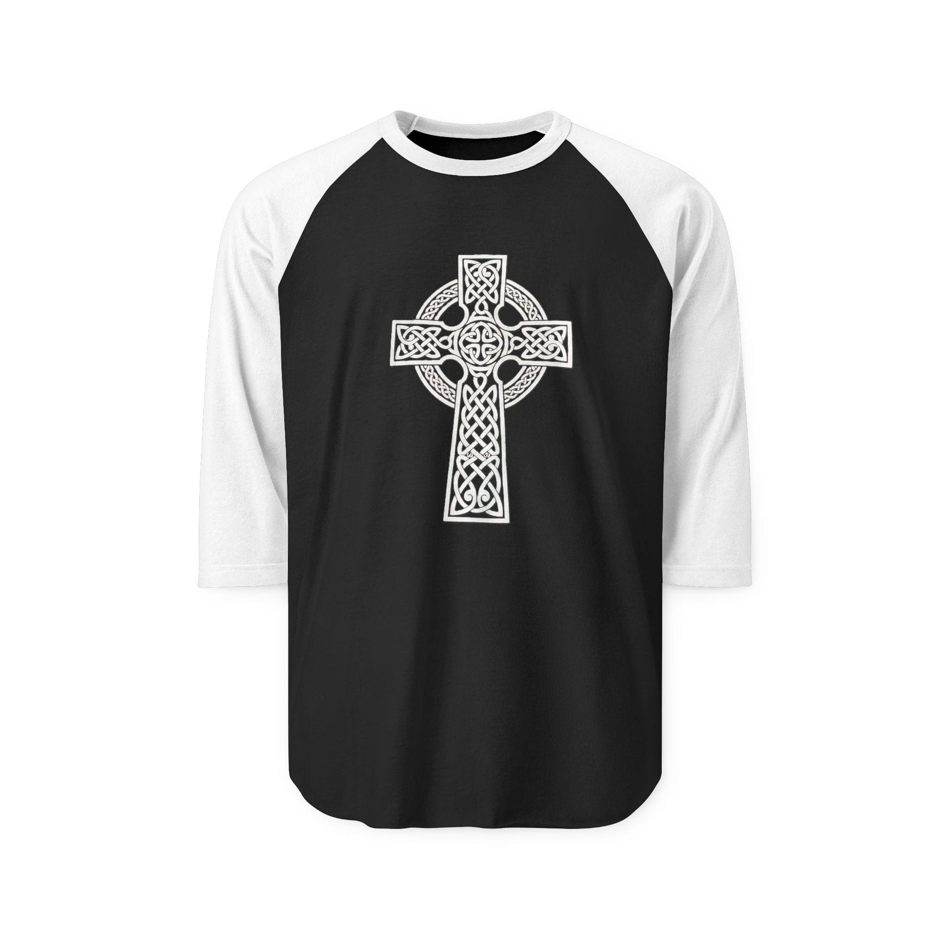 Celtic Cross Raglan Tee - That Should Be on a T-Shirt