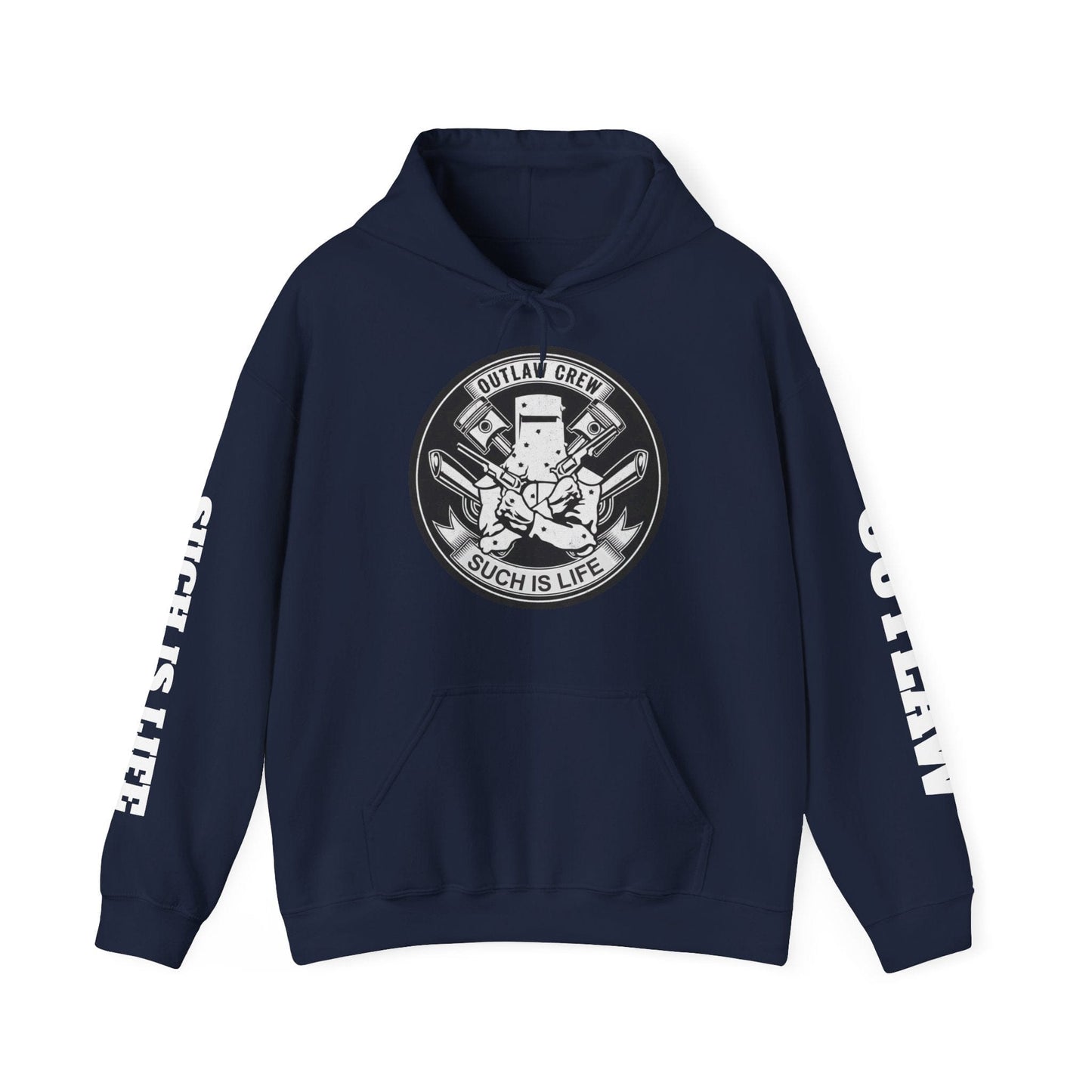 Ned Kelly "Such Is Life" Hoodie | Outlaw Crew Biker Fleece