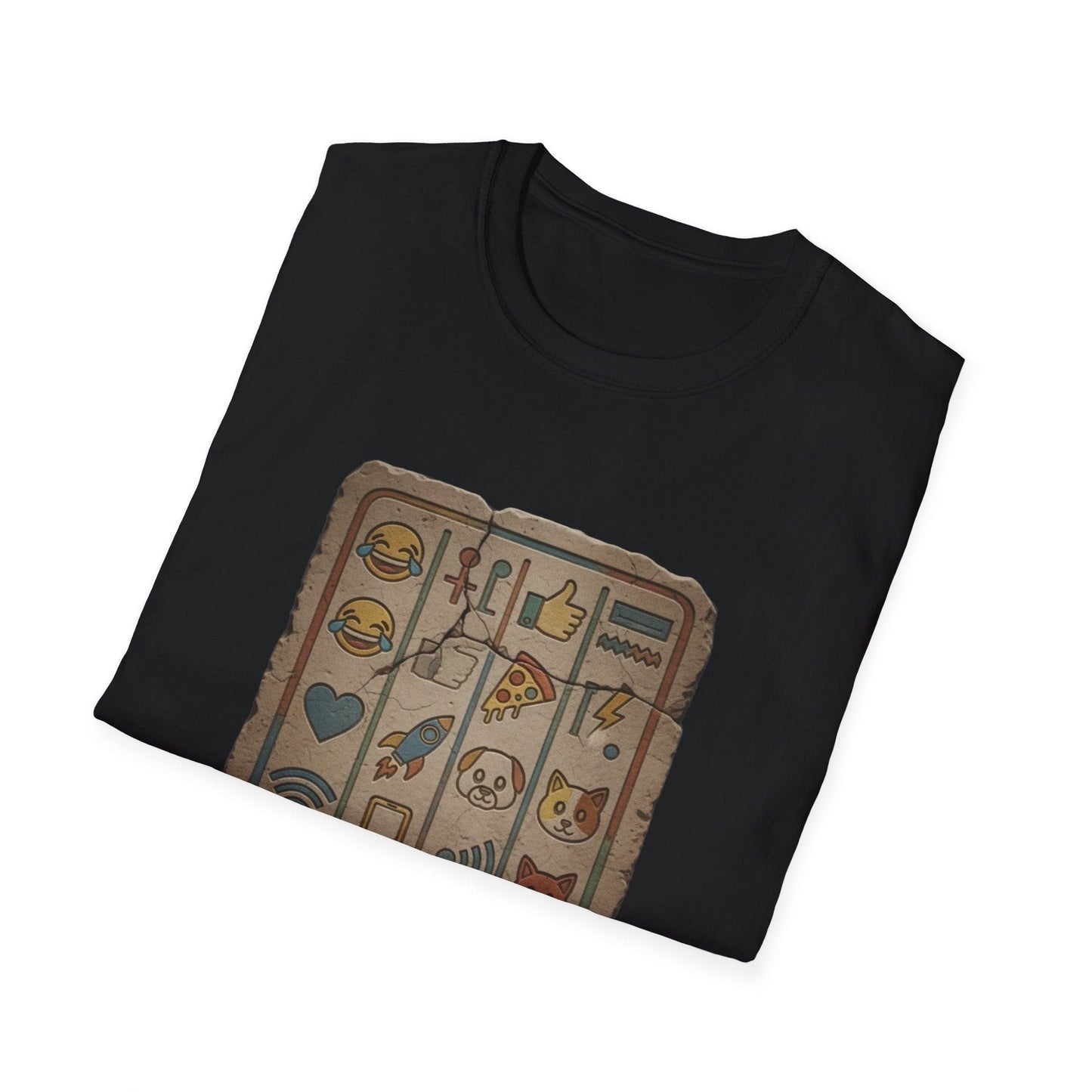 Decoding History: The Hieroglyphic Emoji "Ancient Text" T-Shirt - That Should Be on a T-Shirt