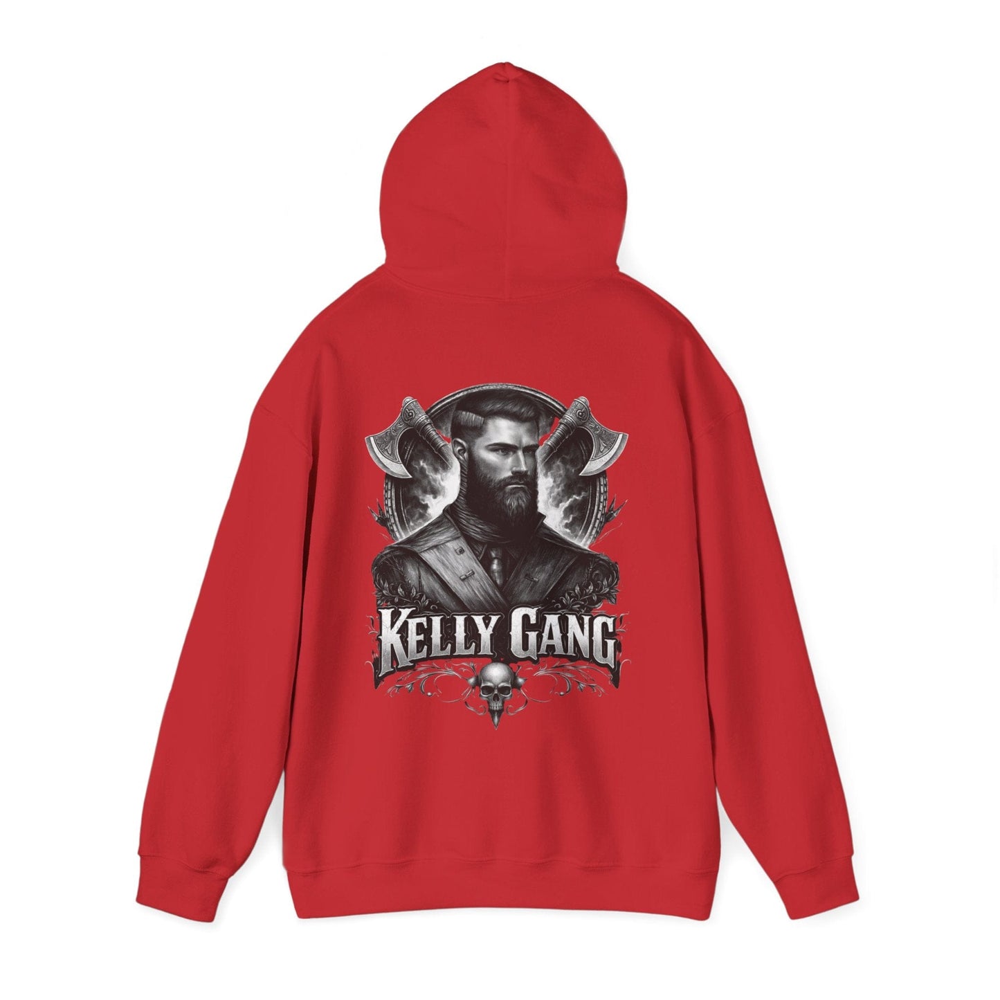 Kelly Gang Hoodie – Vintage Outlaw Portrait Pullover - That Should Be on a T-Shirt