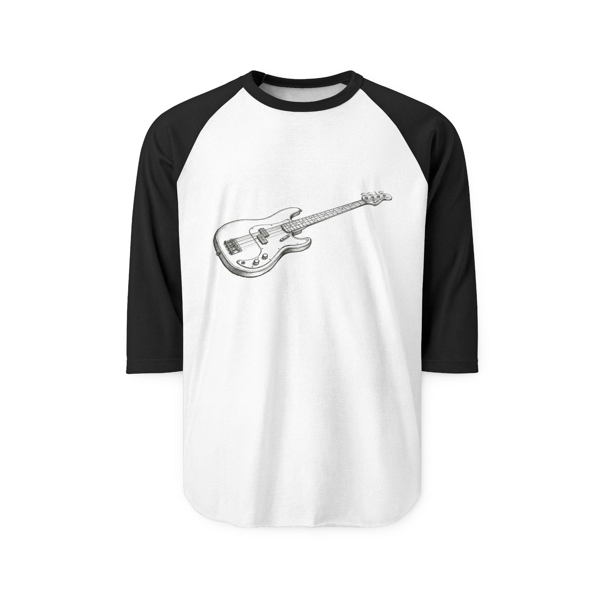 The Low-End Theory Bass Guitar Raglan Tee - That Should Be on a T-Shirt