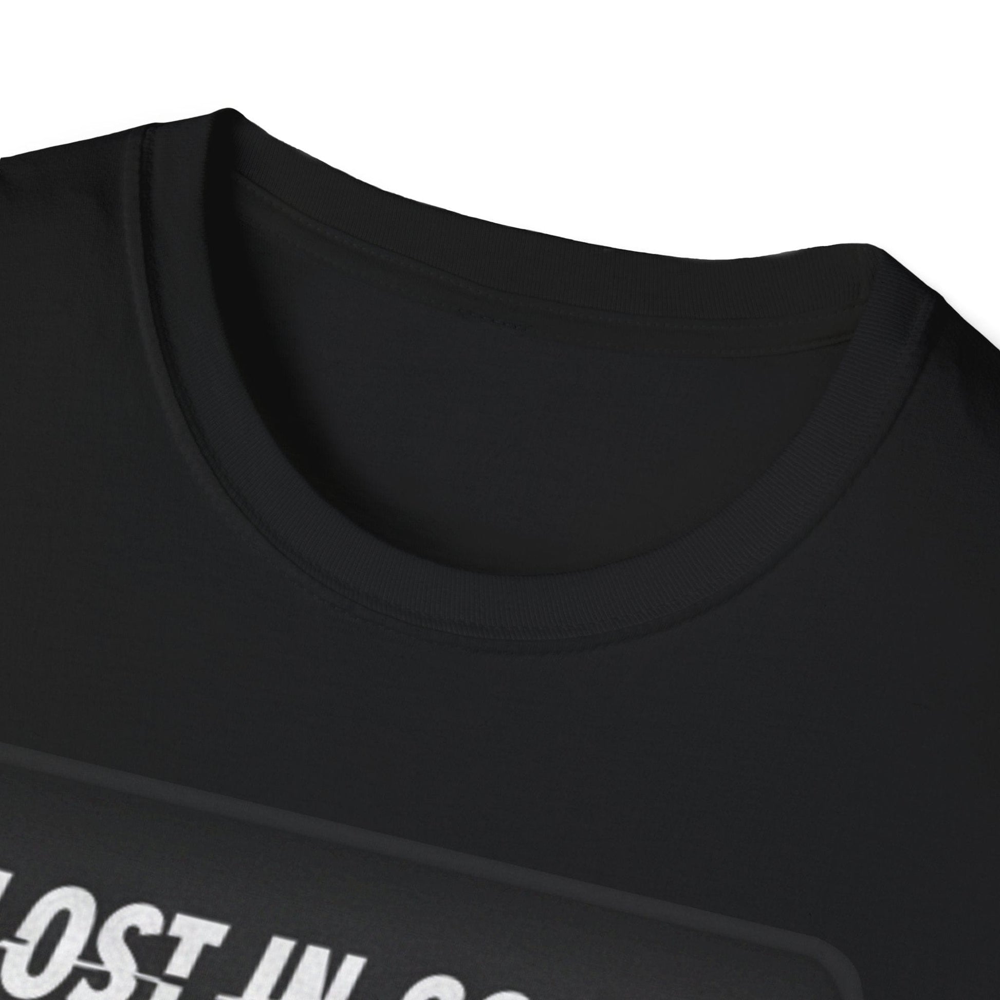 Lost in Sound Graphic Tee — Neon Cyberpunk Music Shirt - That Should Be on a T-Shirt