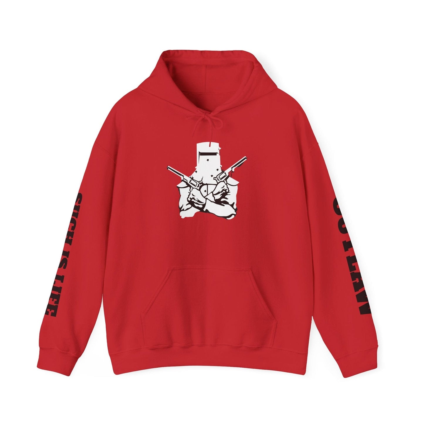Ned Kelly Armour “Outlaw”Unisex Hooded Sweatshirt - Stylish and Comfortable - That Should Be on a T-Shirt