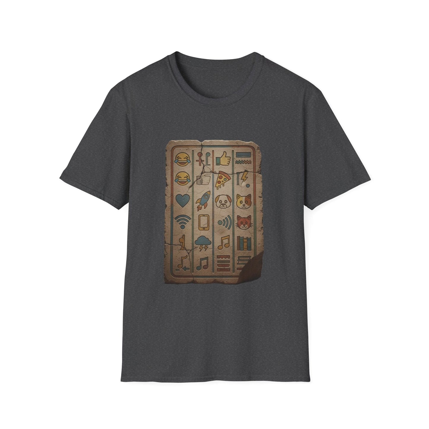 Decoding History: The Hieroglyphic Emoji "Ancient Text" T-Shirt - That Should Be on a T-Shirt