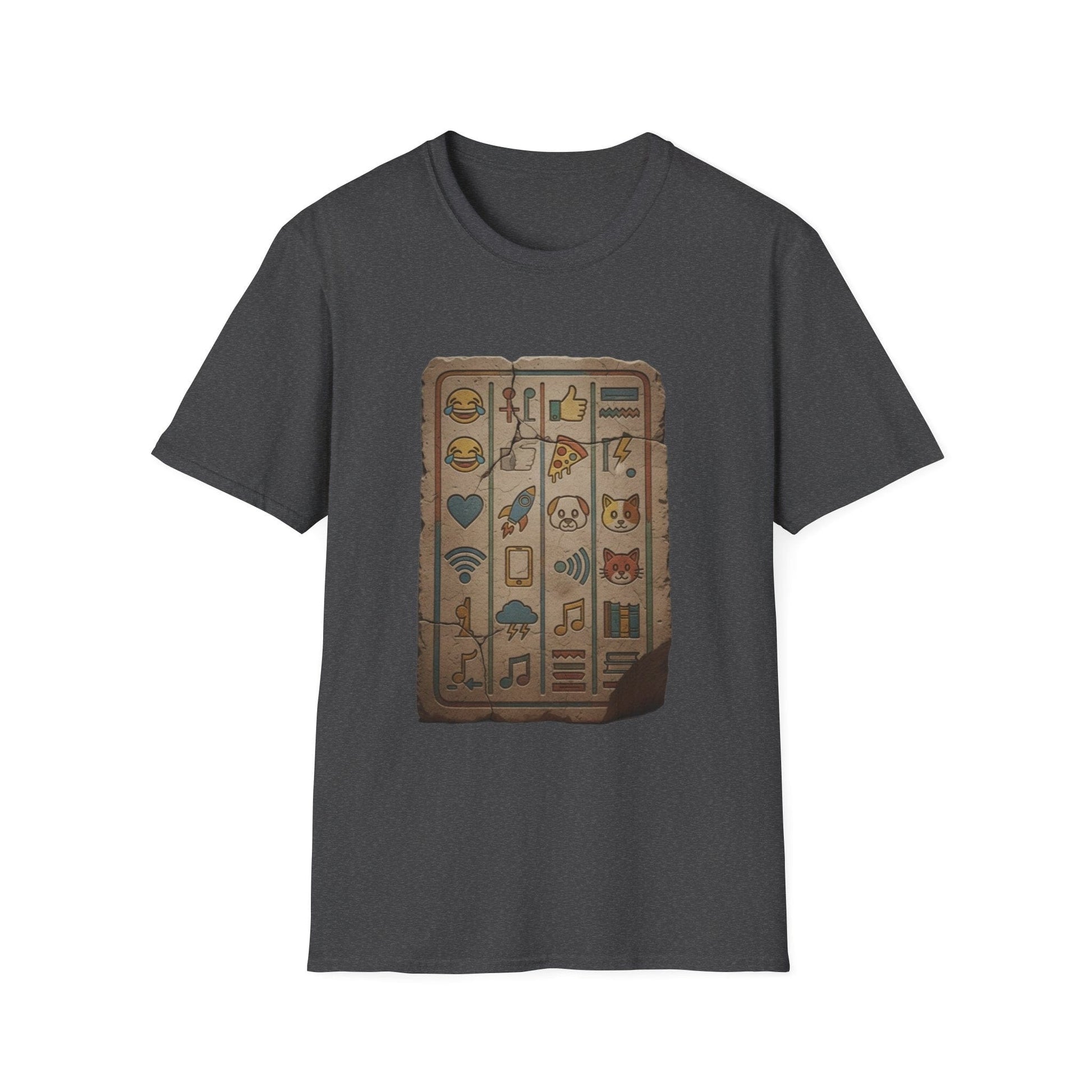 Decoding History: The Hieroglyphic Emoji "Ancient Text" T-Shirt - That Should Be on a T-Shirt