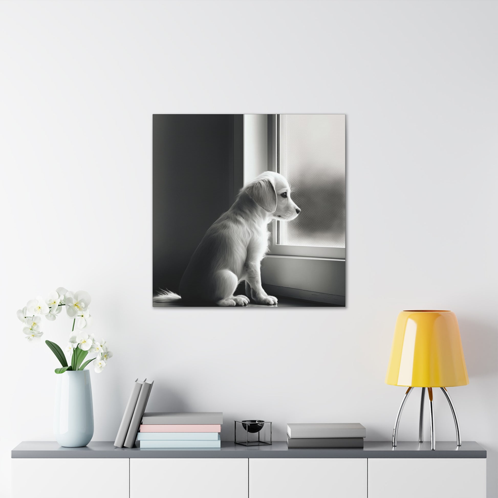 Puppy Love on Canvas - That Should Be on a T-Shirt